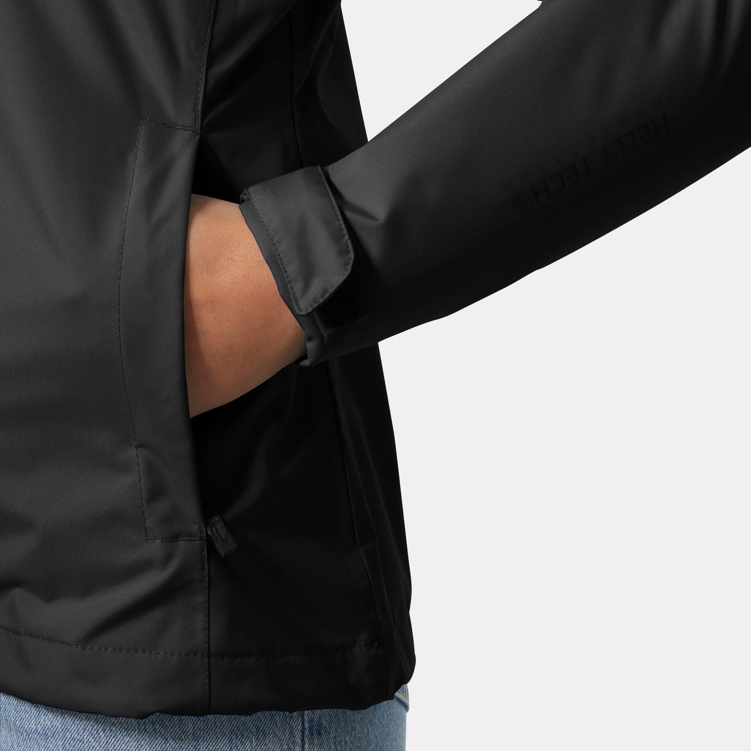 Women's Seven J Rain Jacket - 992 BLACK