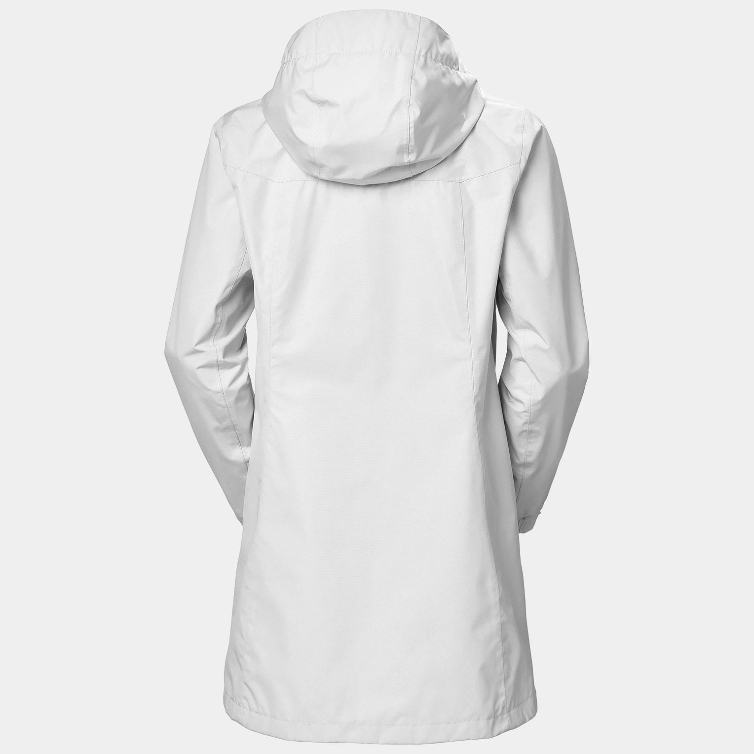 Women’s Aden Long Rain Jacket - 001 WHITE