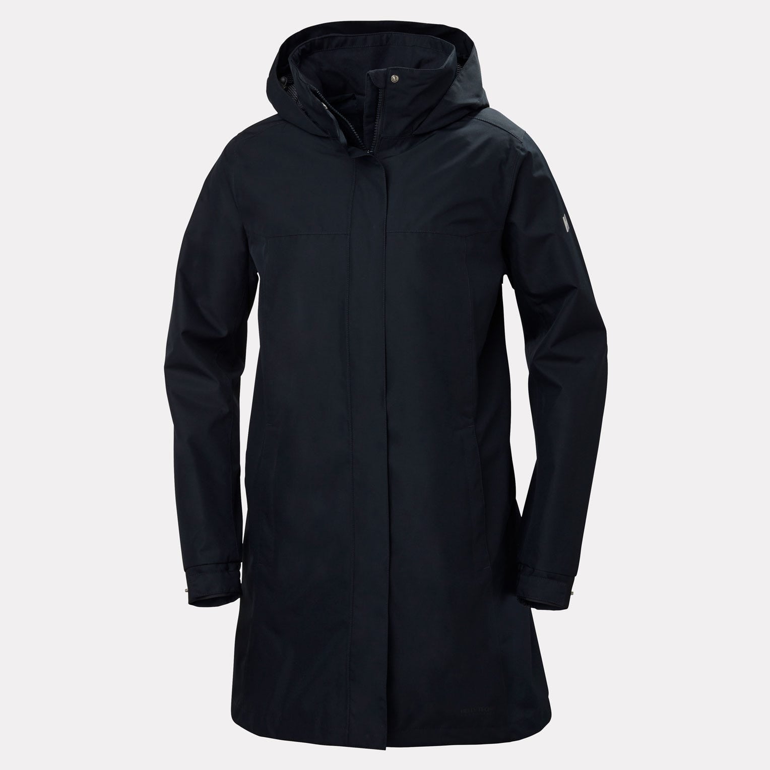 Women’s Aden Long Rain Jacket - 597 NAVY