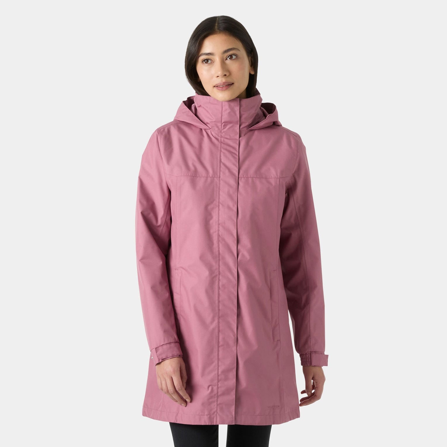 Women’s Aden Long Rain Jacket - 664 WILDBERRY