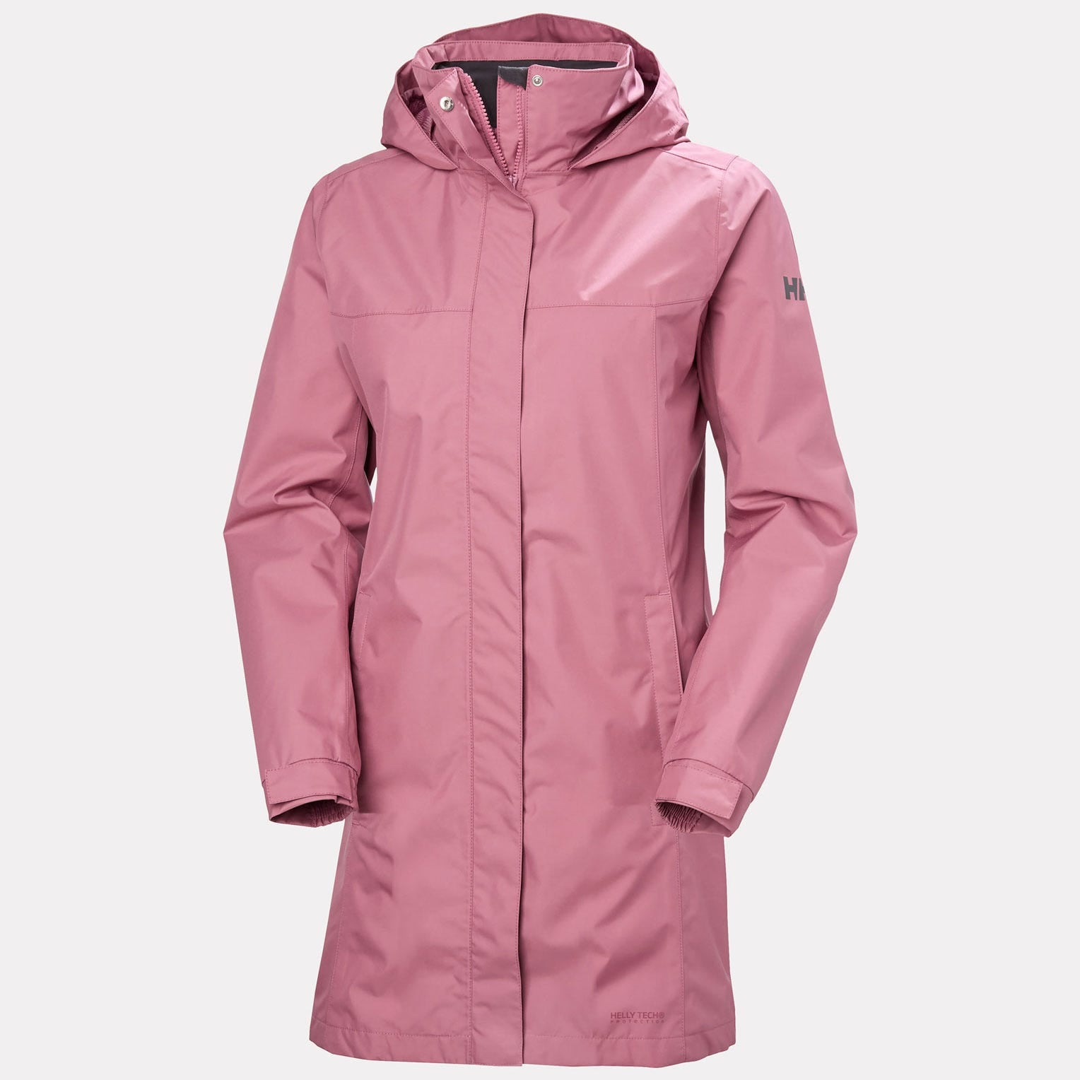 Women’s Aden Long Rain Jacket - 664 WILDBERRY