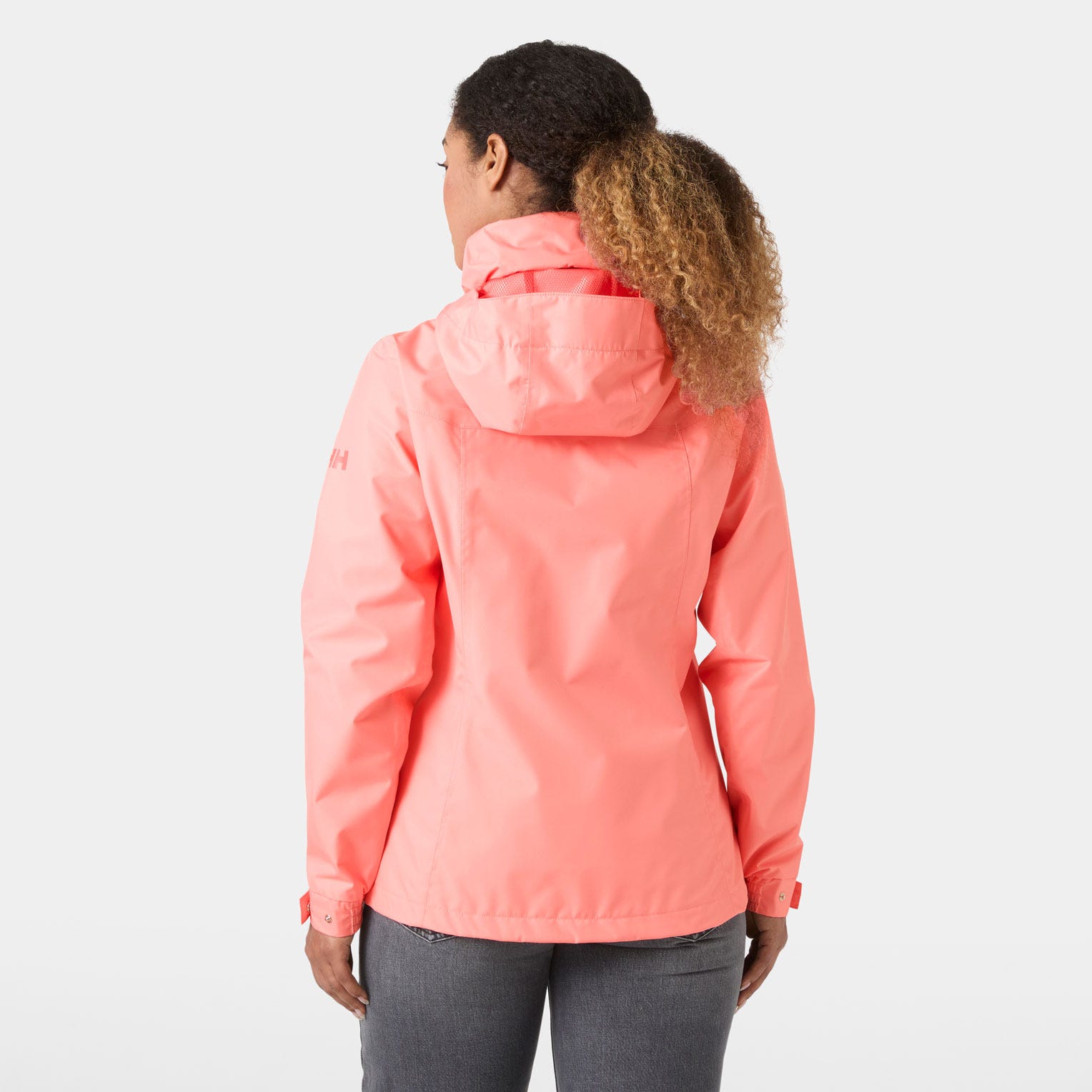 Women's Aden Rain Jacket - 066 CORAL ALMOND