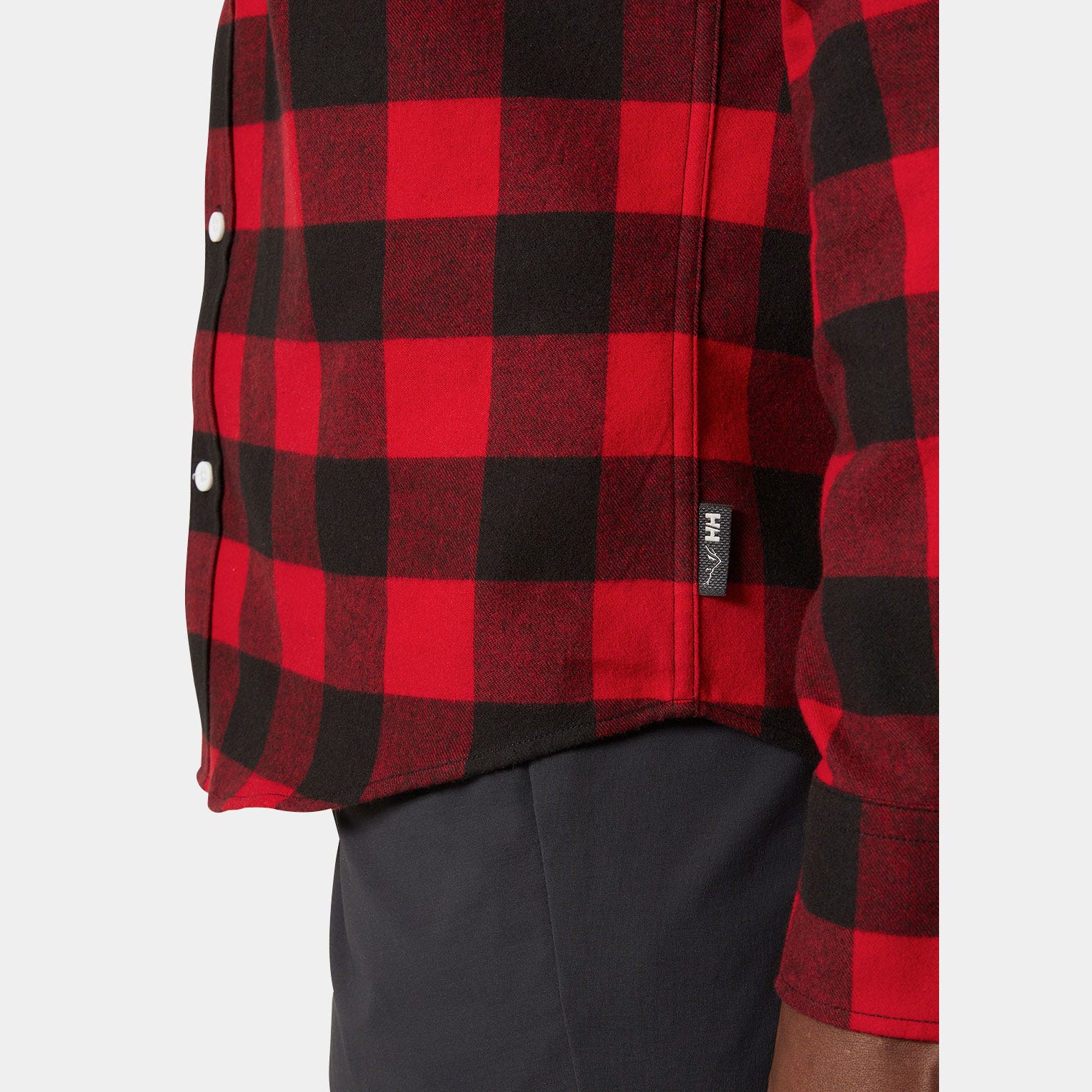 Men's Lokka Flannel Shirt - 162 RED BUFFALO CHECK