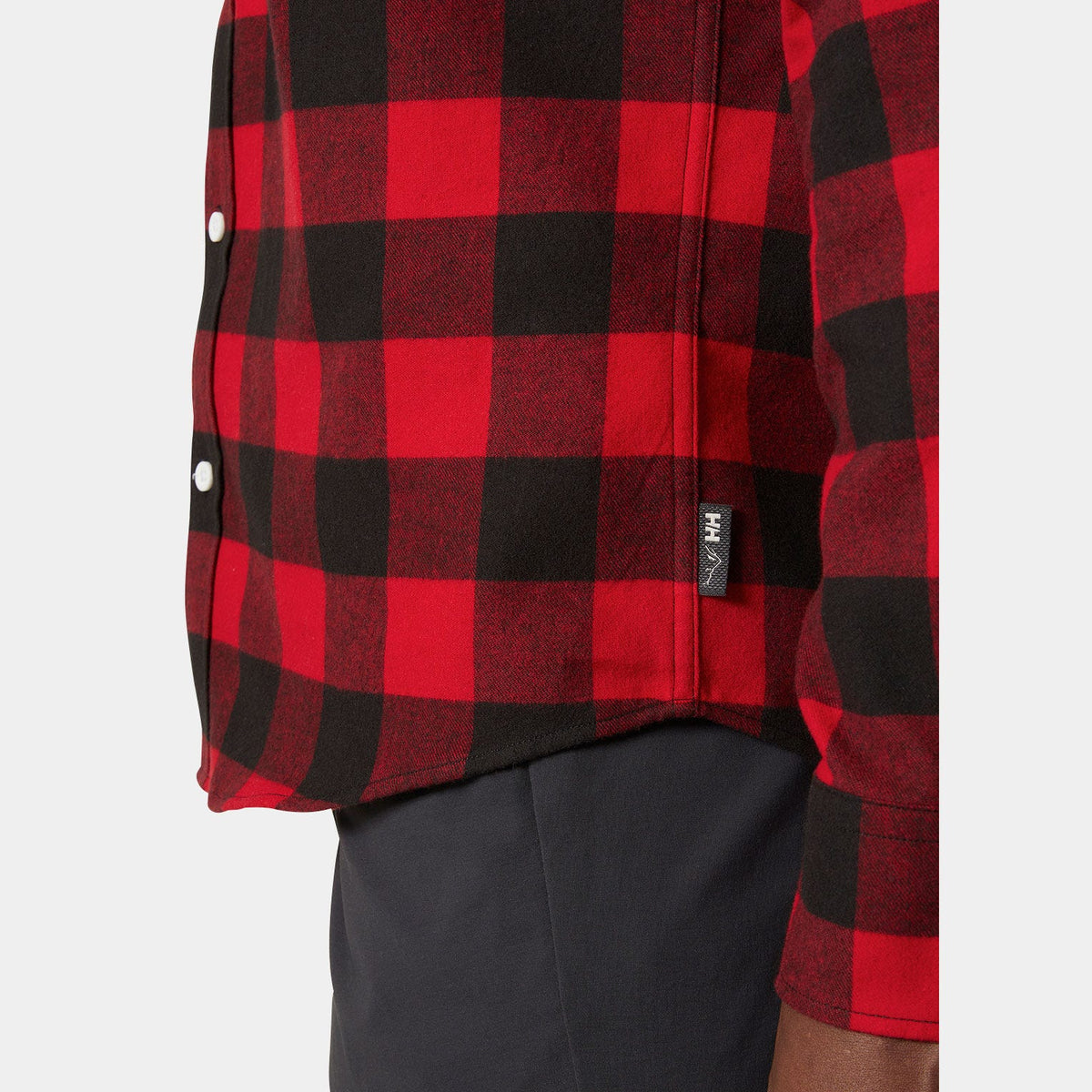 Men's Lokka Flannel Shirt - 162 RED BUFFALO CHECK
