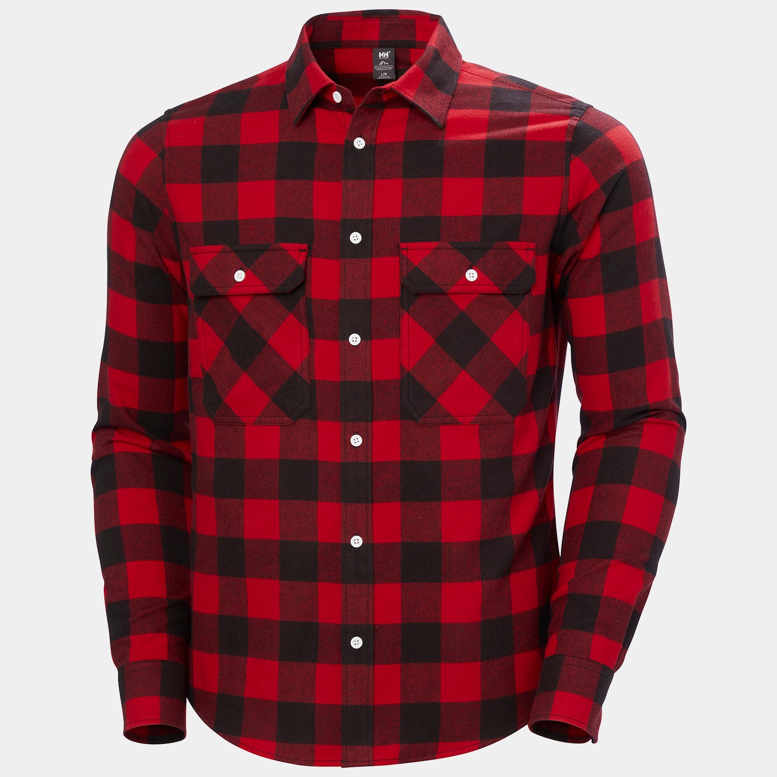 Men's Lokka Flannel Shirt - 162 RED BUFFALO CHECK