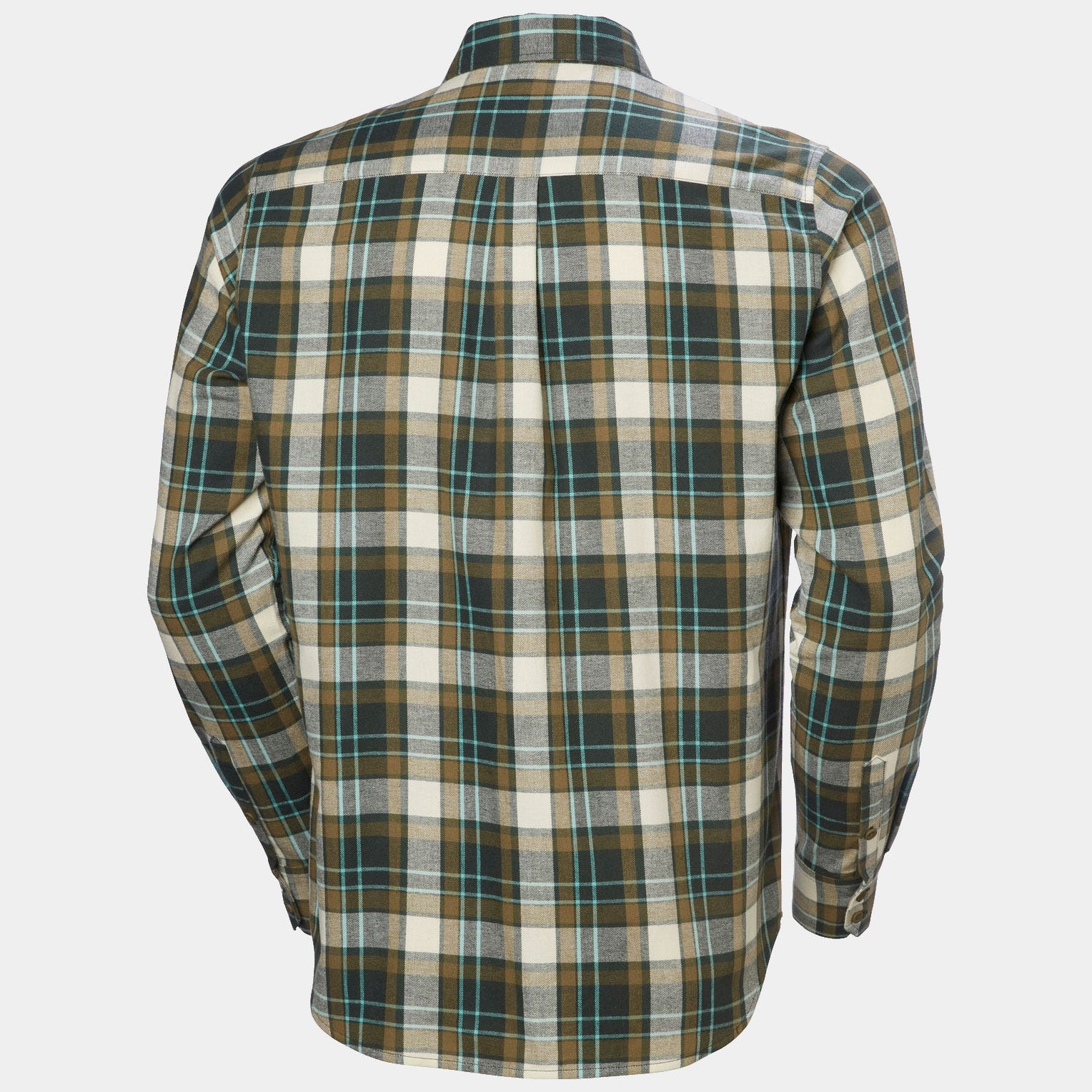 Men's Lokka Flannel Shirt - 418 DARK JUNGLE