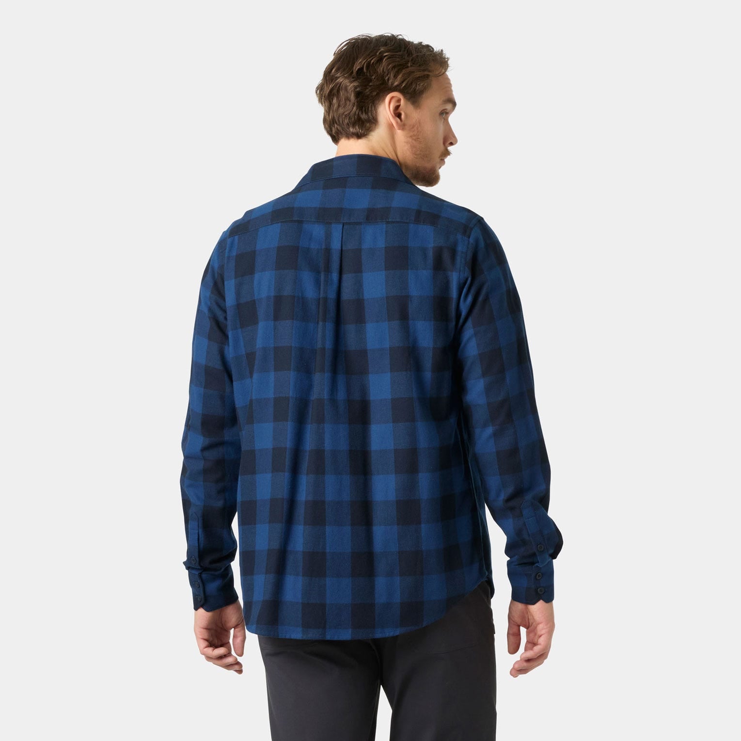 Men's Lokka Flannel Shirt - 507 DARK BLUE B