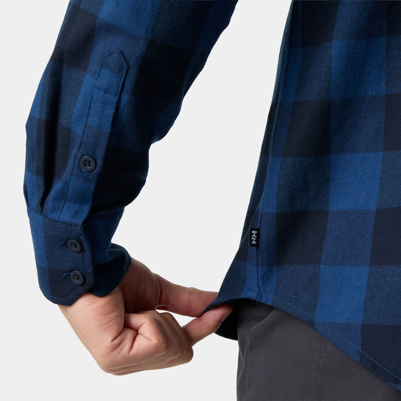 Men's Lokka Flannel Shirt - 507 DARK BLUE B
