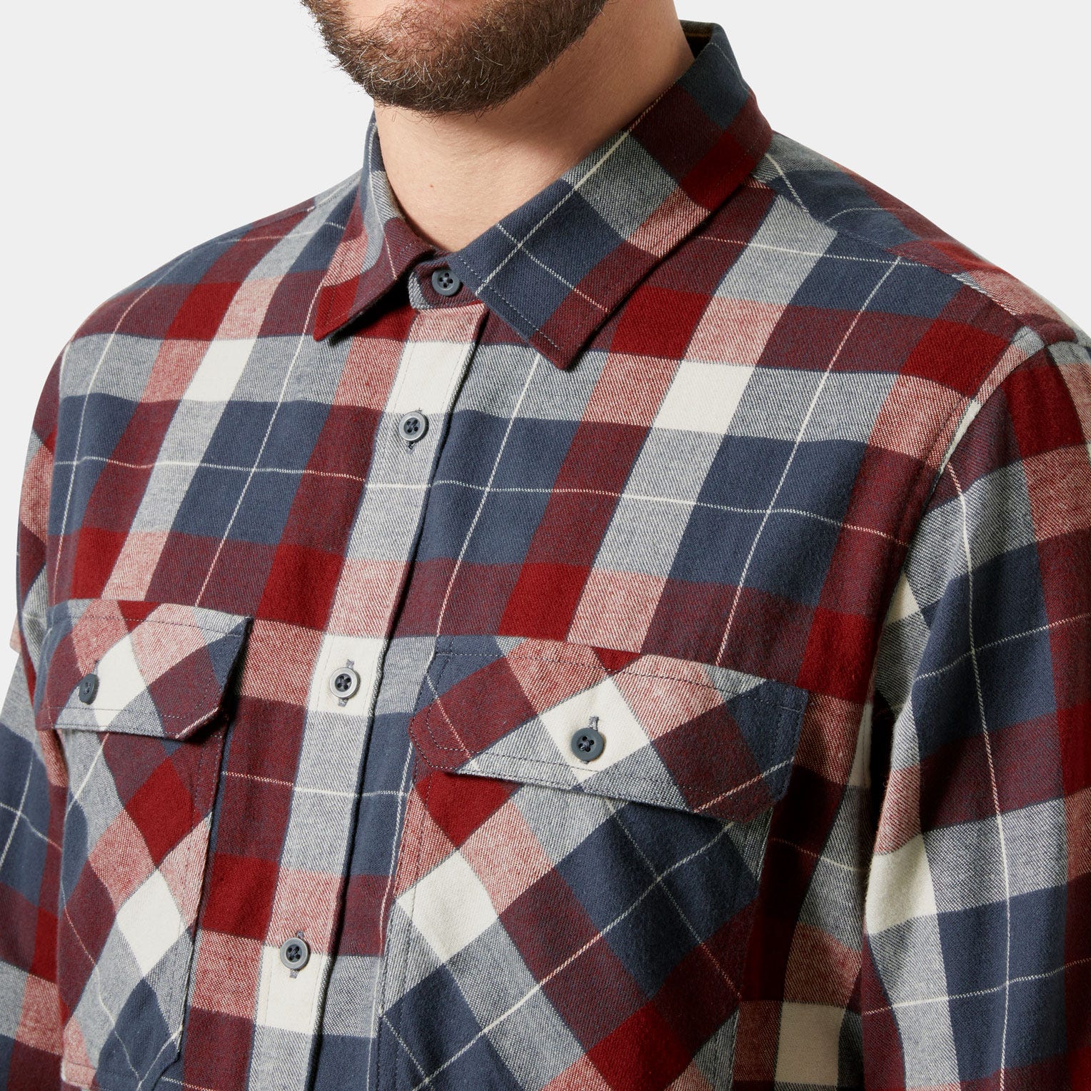 Men's Lokka Flannel Shirt - 860 ALPINE FROST