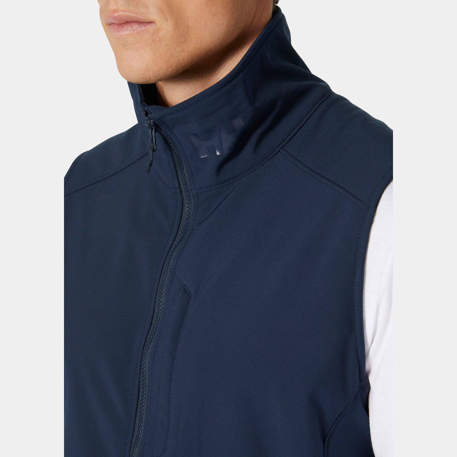 Men's Paramount Softshell Vest - 597 NAVY