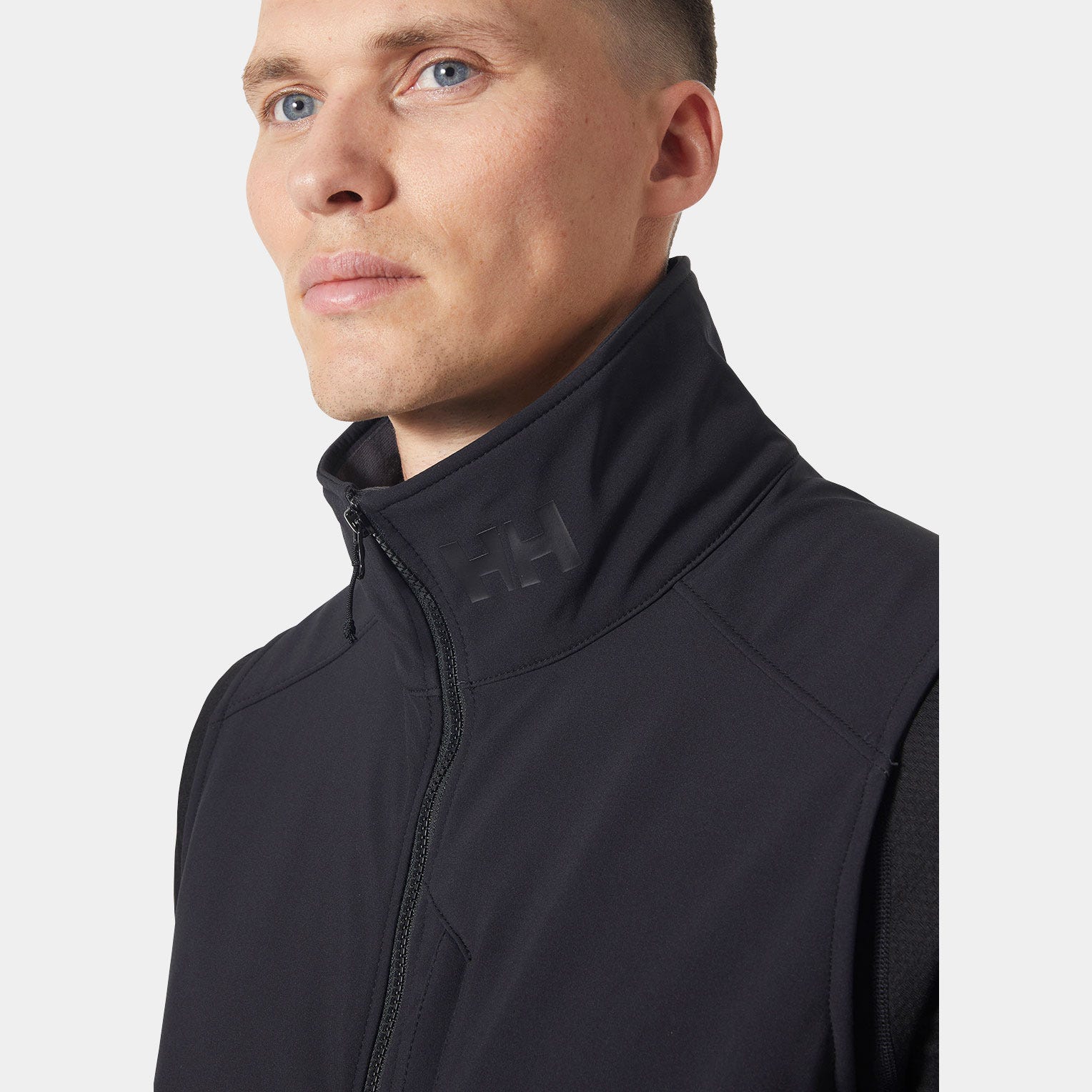 Men's Paramount Softshell Vest - 990 BLACK