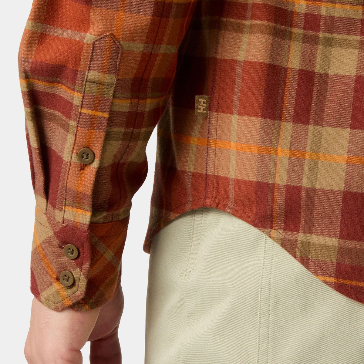 Men's Classic Check Long Sleeve Shirt - 301 IRON OXIDE
