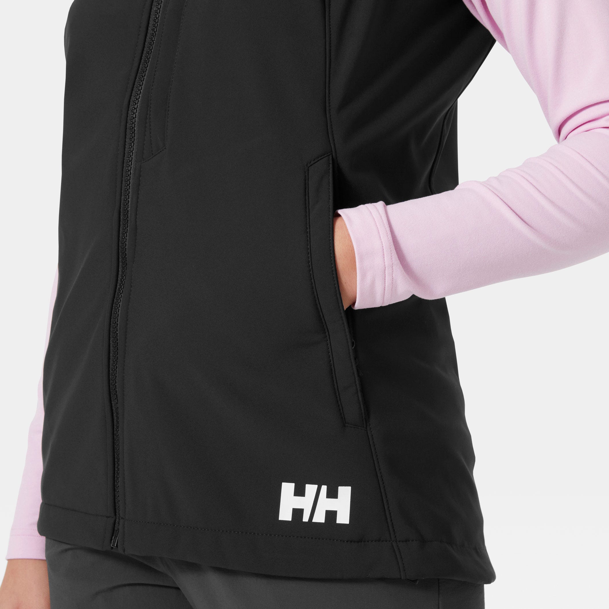 Women's Paramount Softshell Vest - 990 BLACK