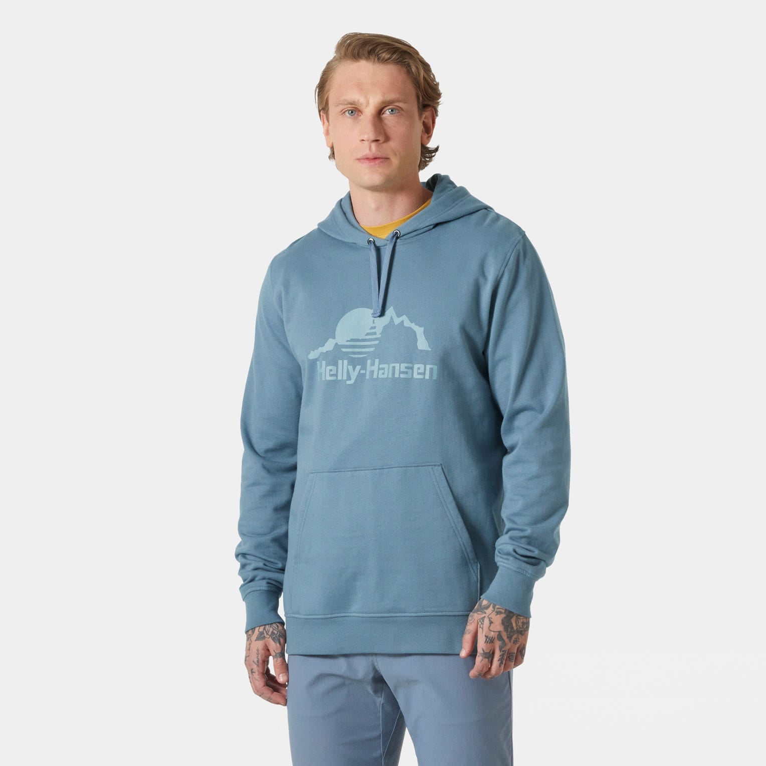 Men's Nord Graphic Pullover Hoodie - 601 WASHED NAVY