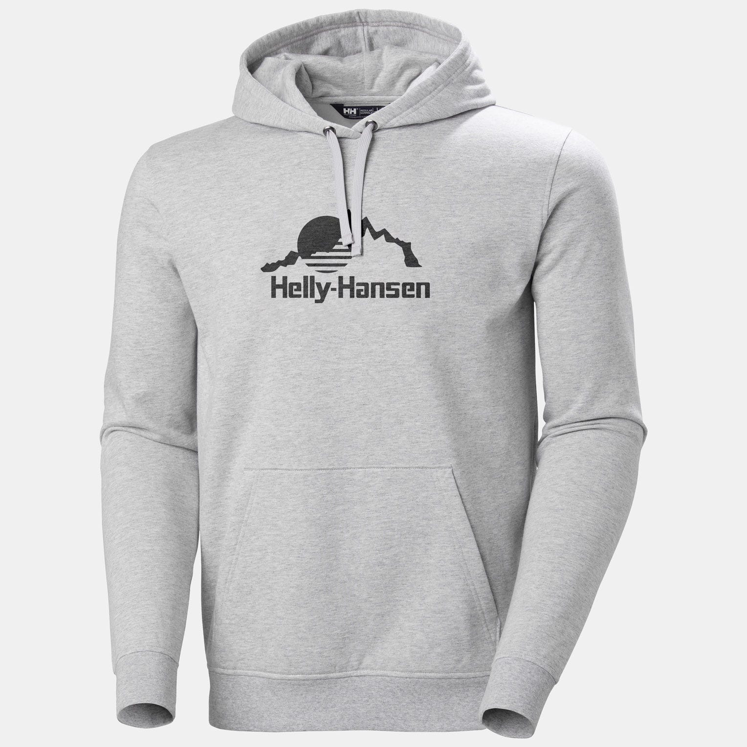 Men's Nord Graphic Pullover Hoodie - 952 GREY MELANGE