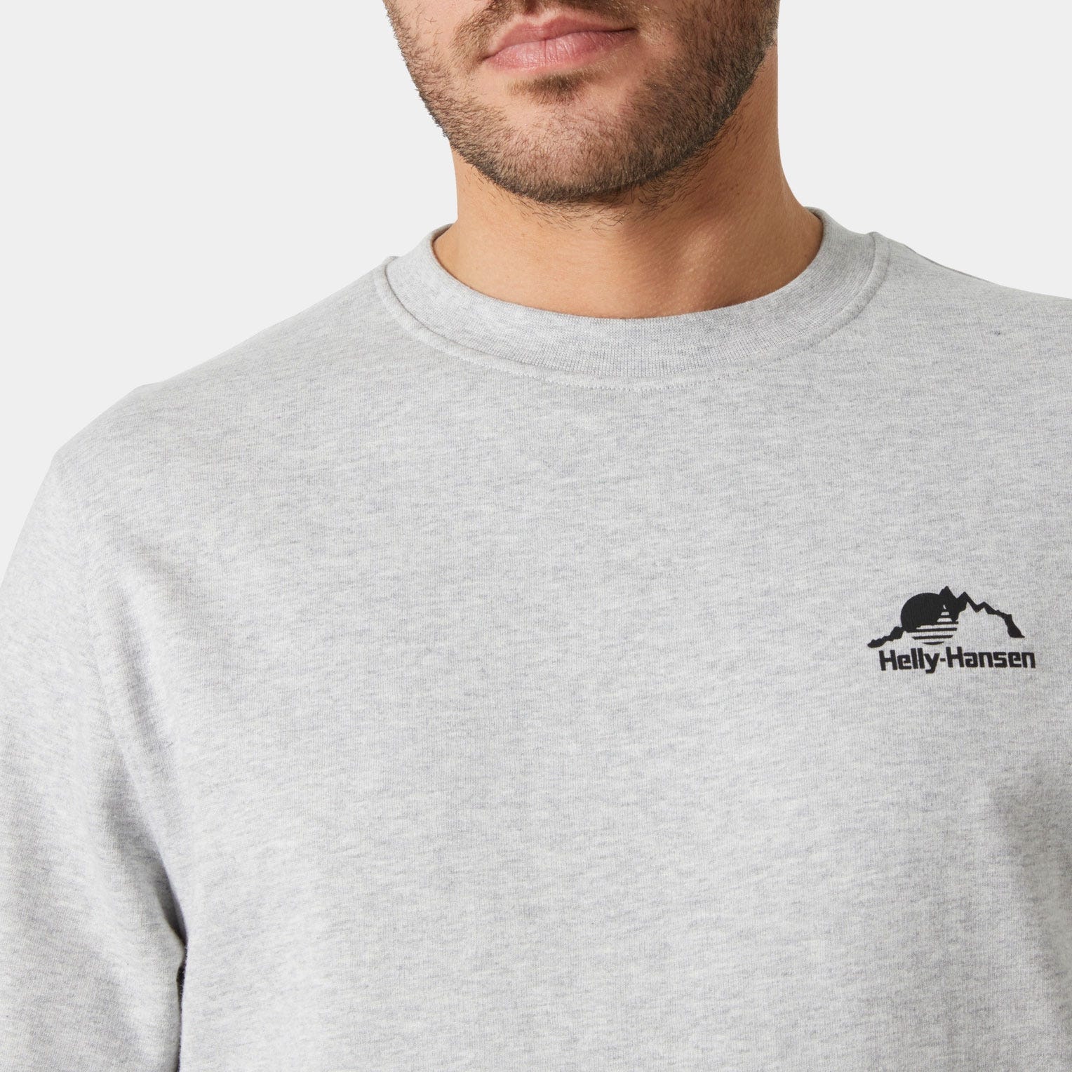 Men's Nord Graphic Crew Sweatshirt - 952 GREY MELANGE
