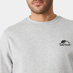 Men's Nord Graphic Crew Sweatshirt - 952 GREY MELANGE