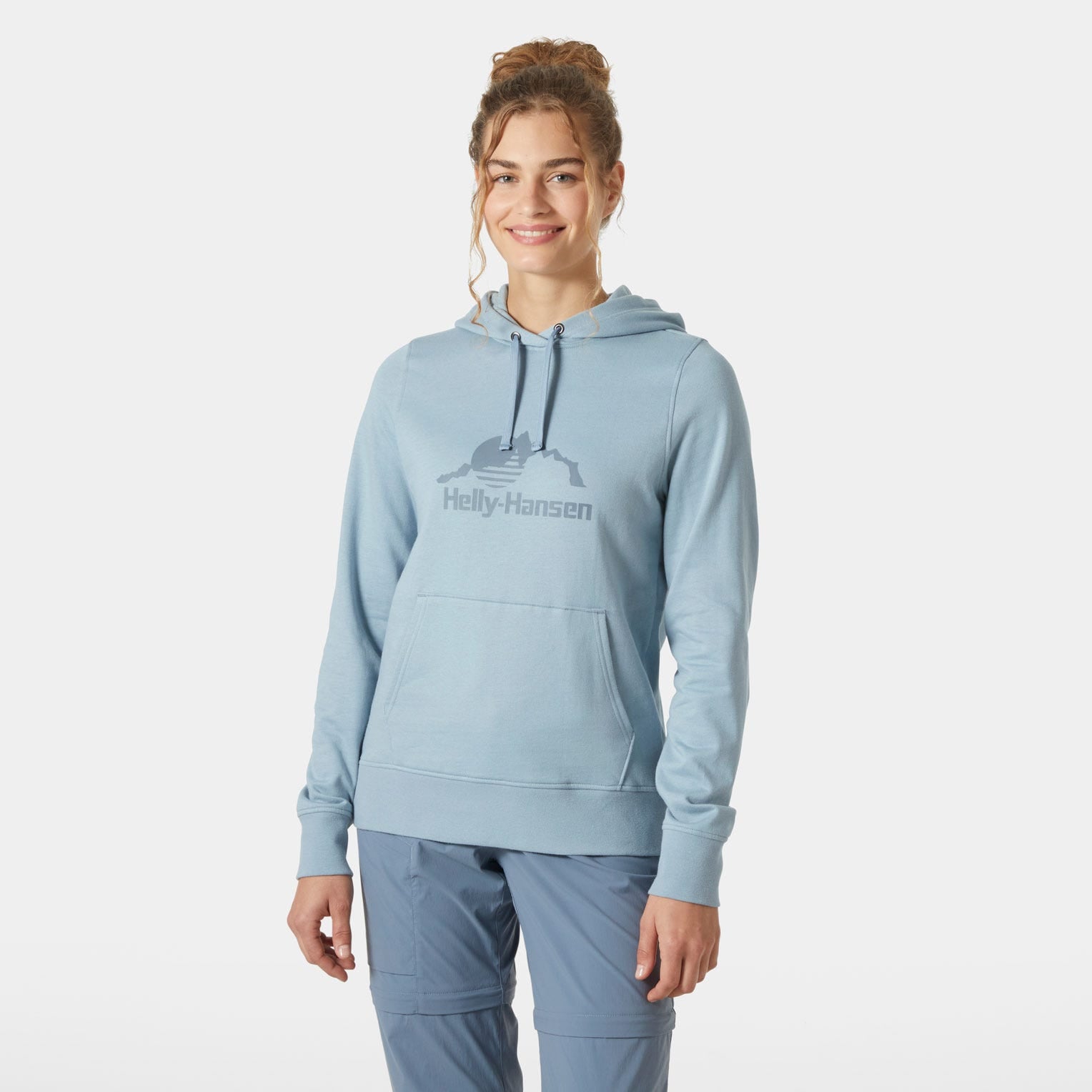 Women's Nord Graphic Pullover Hoodie - 561 WINDY BLUE