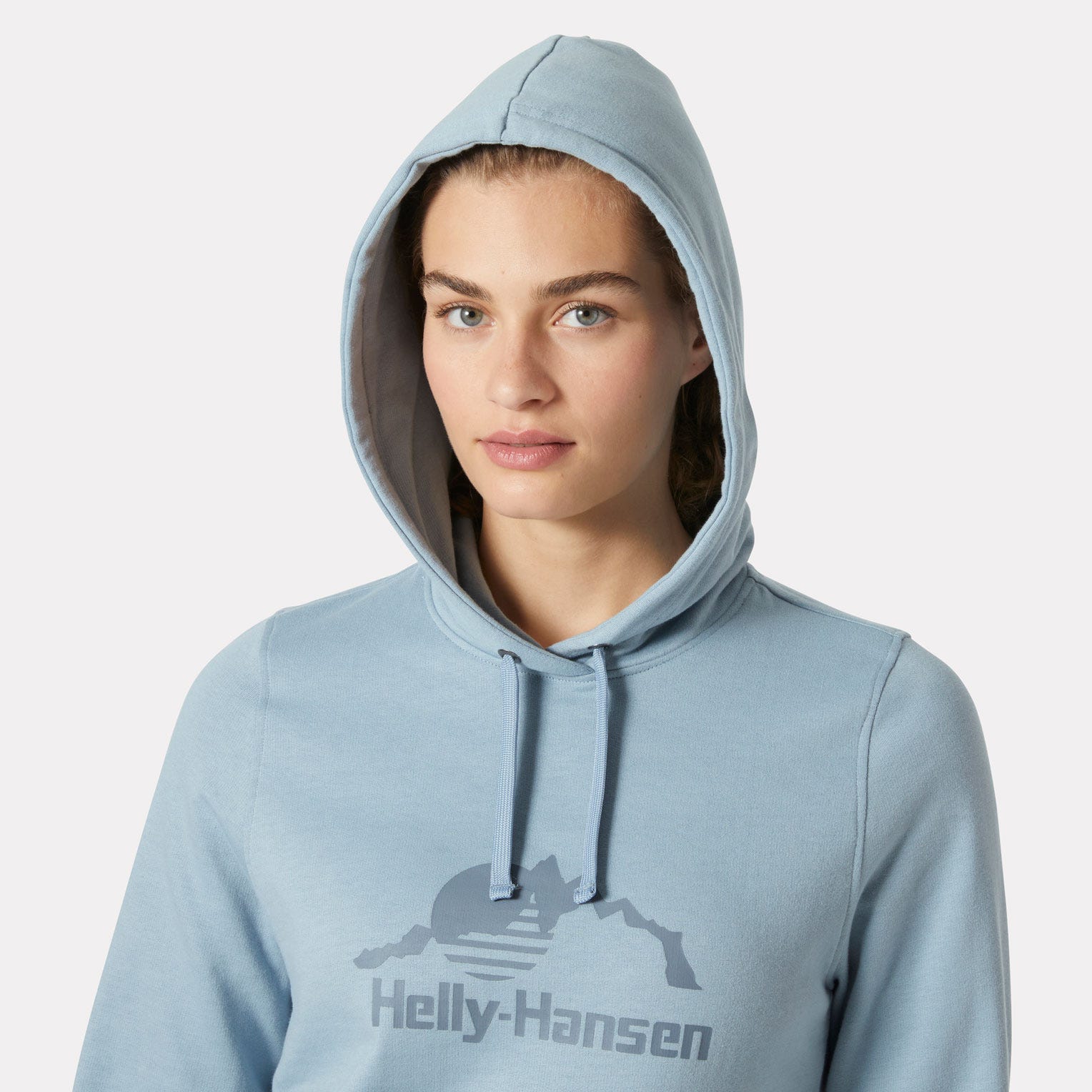 Women's Nord Graphic Pullover Hoodie - 561 WINDY BLUE
