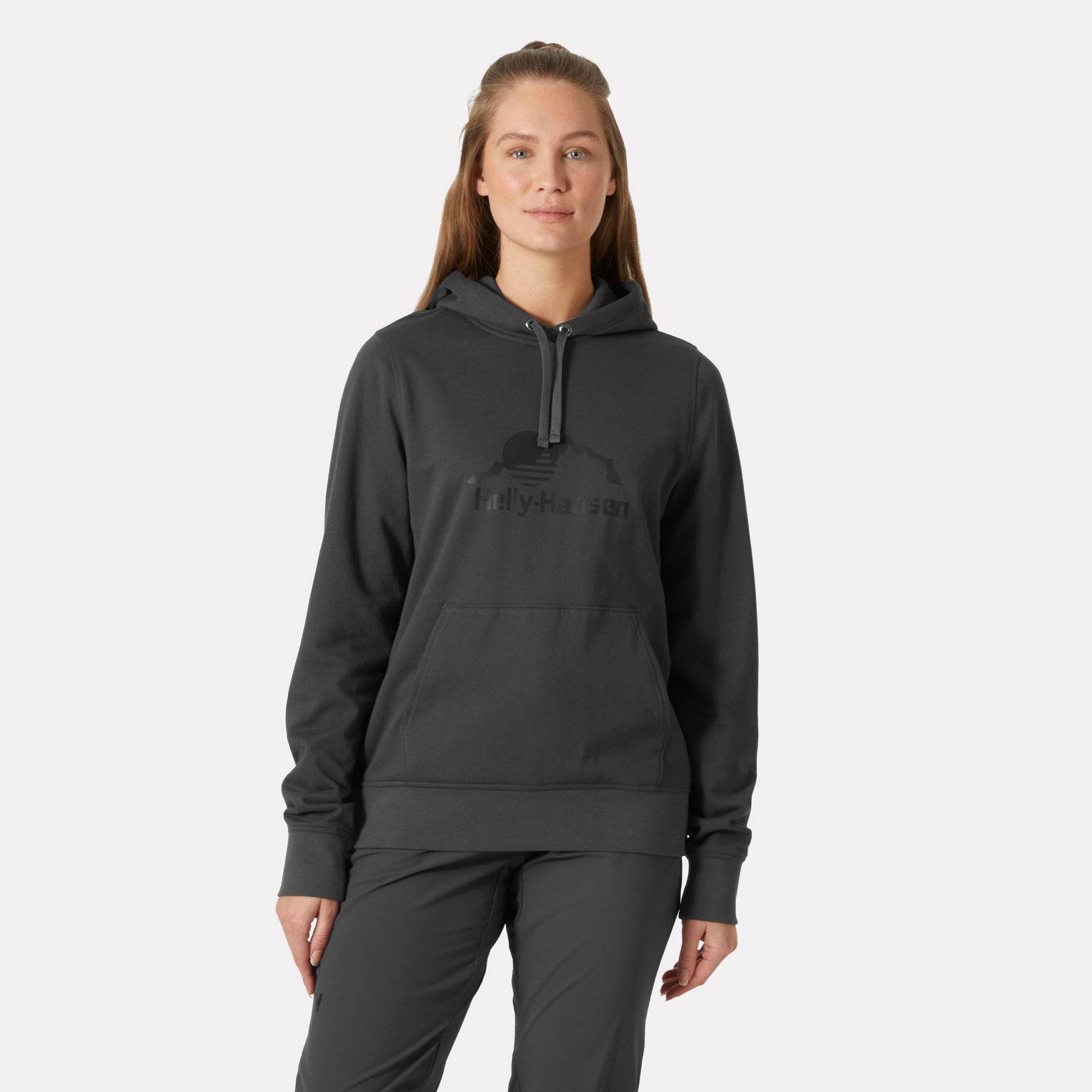 Women's Nord Graphic Pullover Hoodie - 980 EBONY