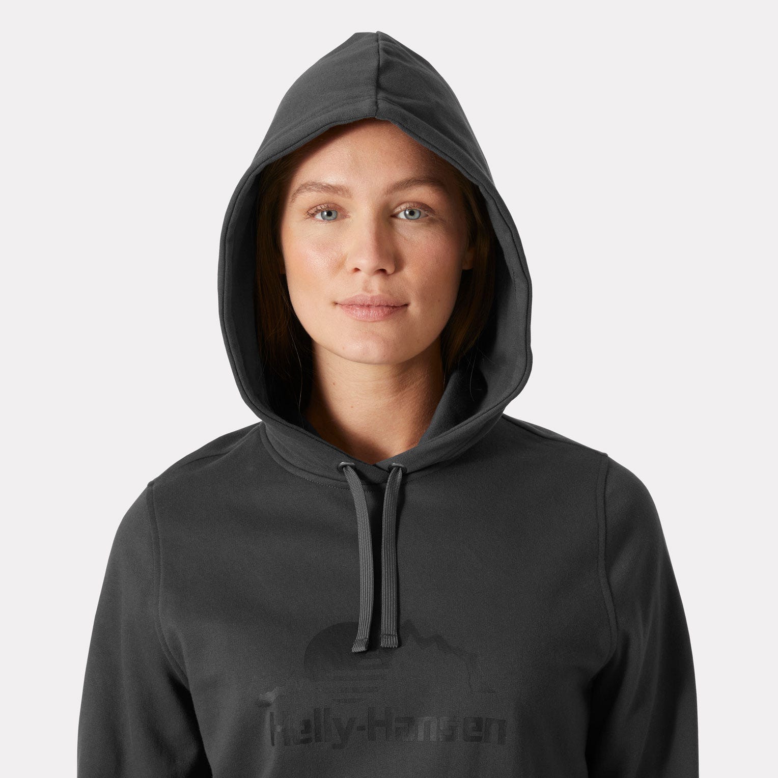 Women's Nord Graphic Pullover Hoodie - 980 EBONY