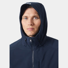 Men's Paramount Hooded Softshell Jacket - 597 NAVY