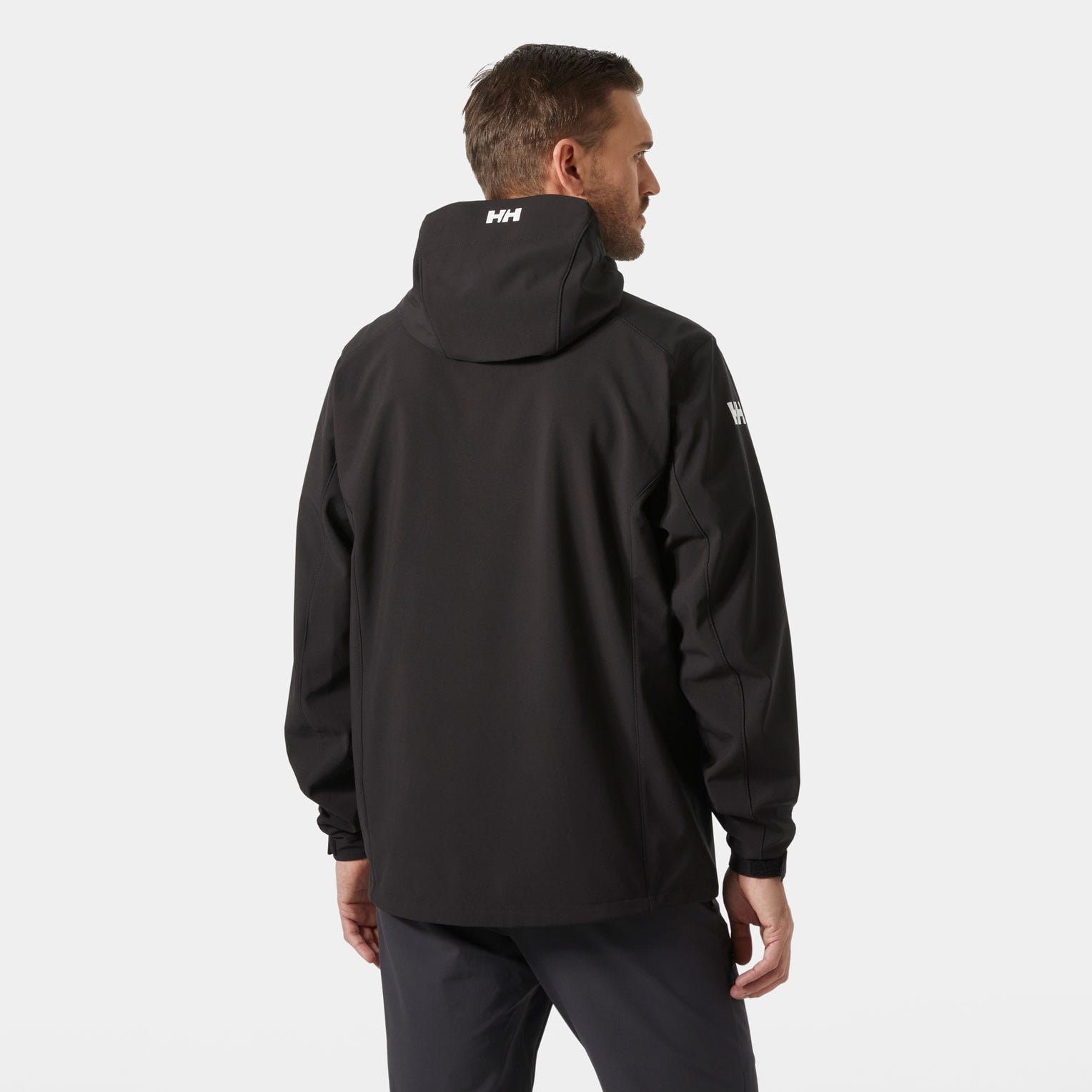 Men's Paramount Hooded Softshell Jacket - 990 BLACK