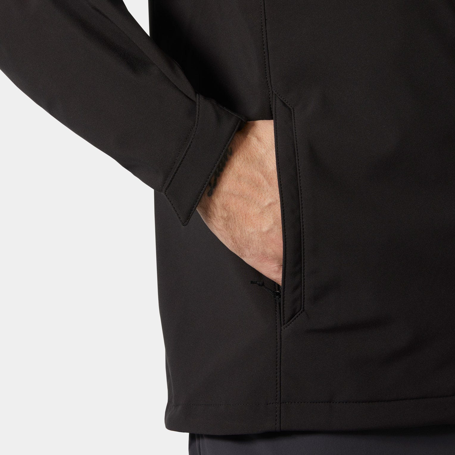 Men's Paramount Hooded Softshell Jacket - 990 BLACK