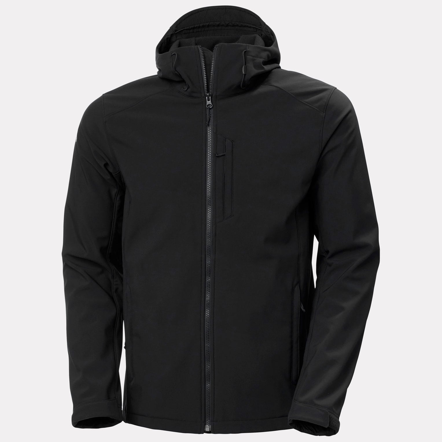 Men's Paramount Hooded Softshell Jacket - 990 BLACK