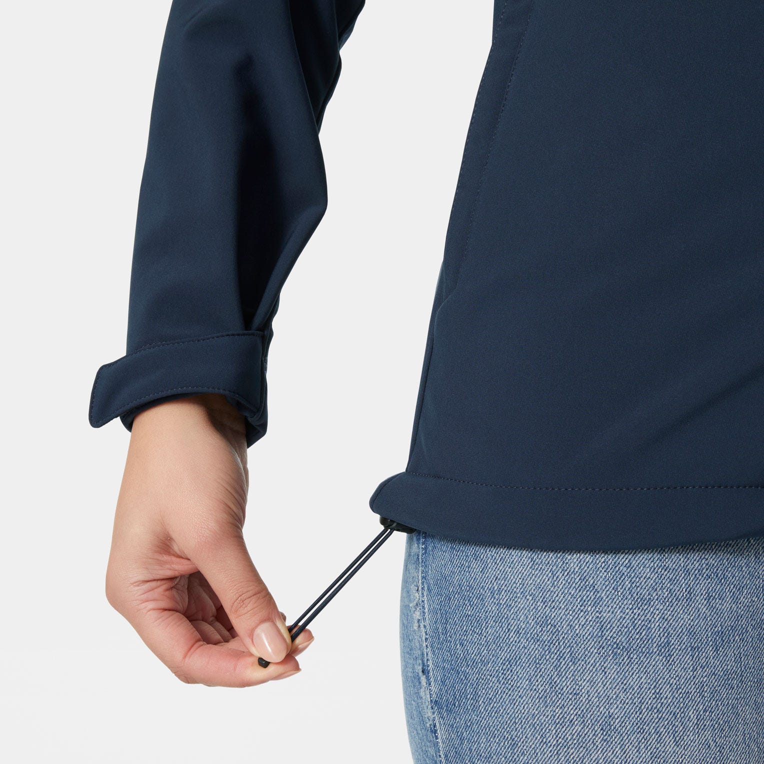 Women's Paramount Hooded Softshell Jacket - 597 NAVY