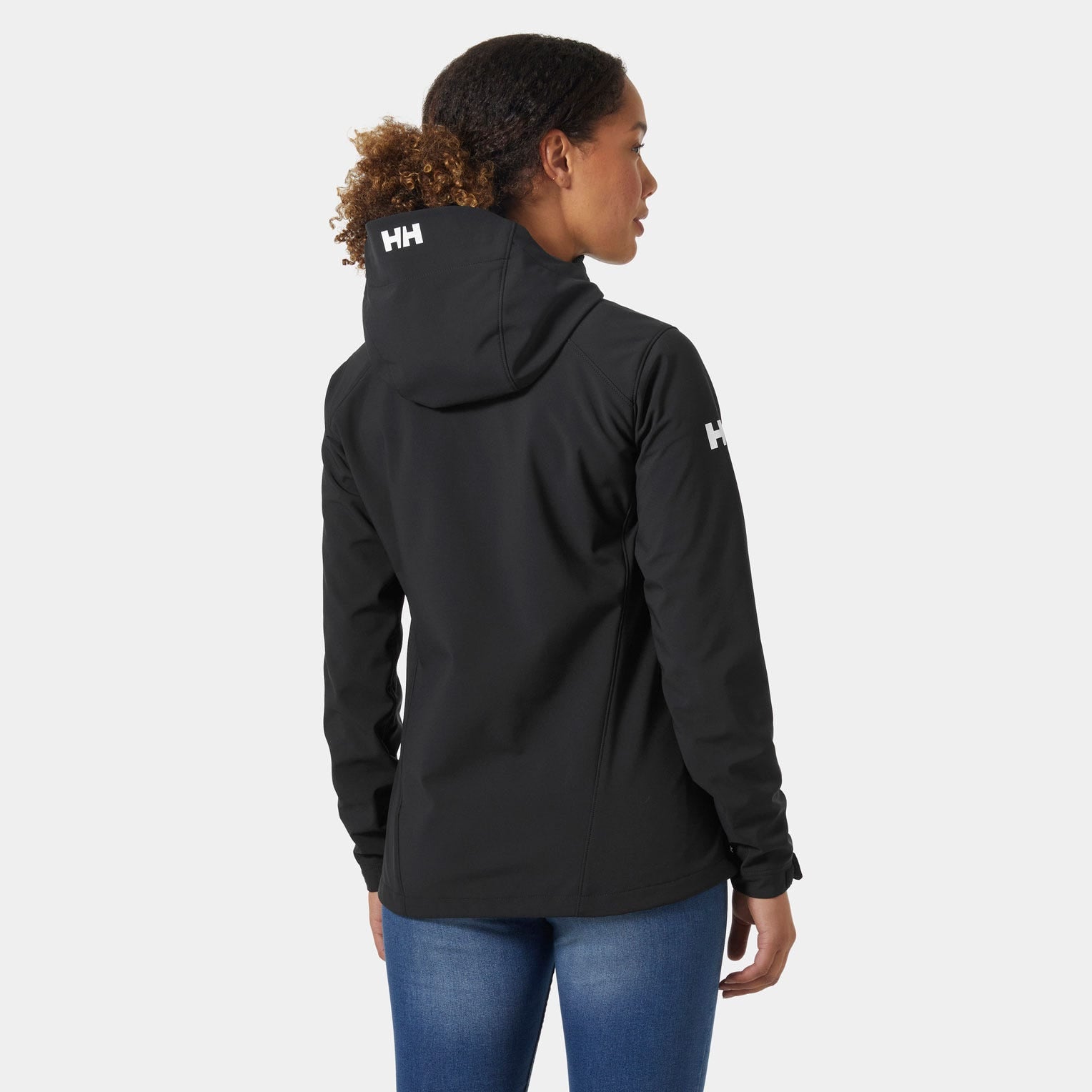 Women's Paramount Hooded Softshell Jacket - 990 BLACK