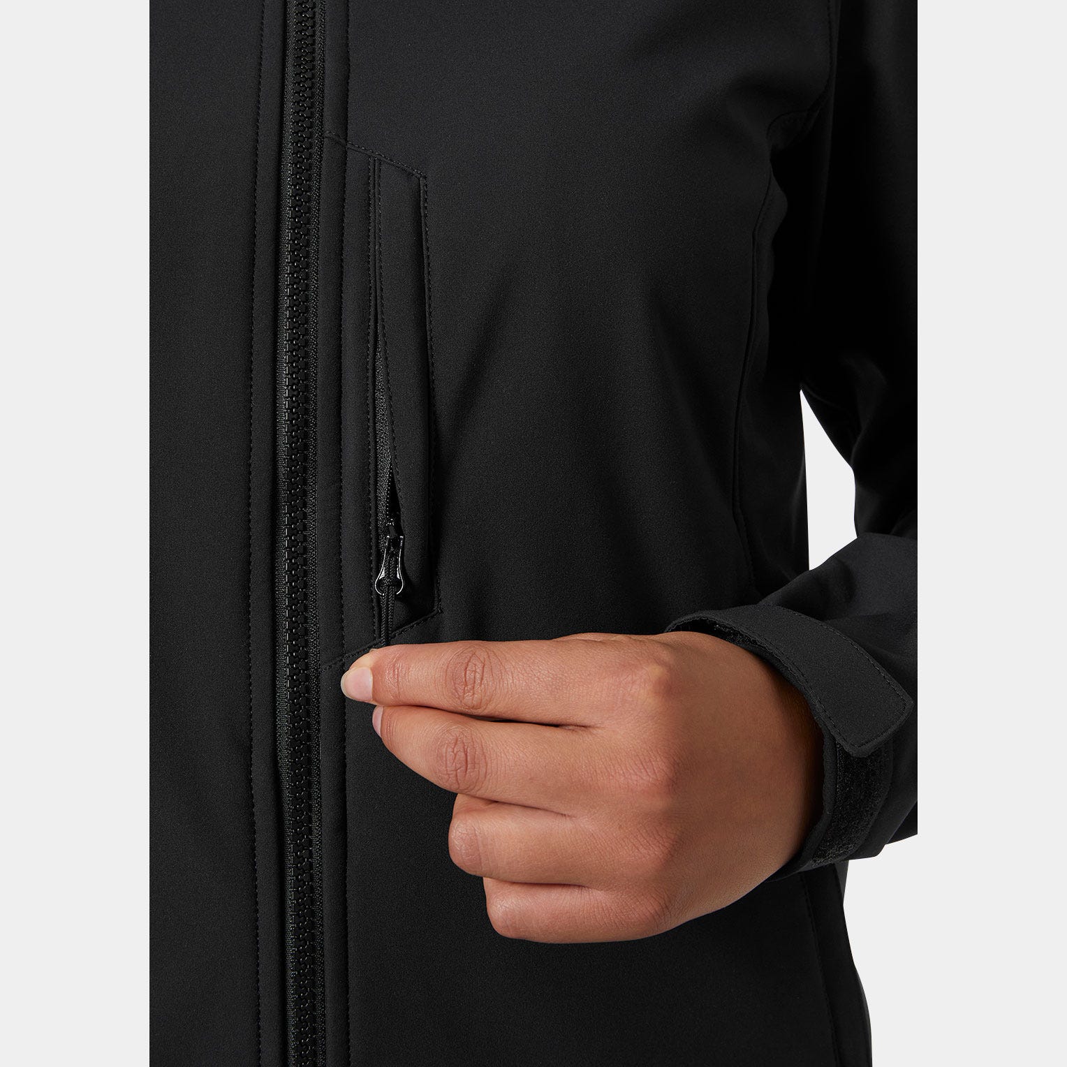 Women's Paramount Hooded Softshell Jacket - 990 BLACK