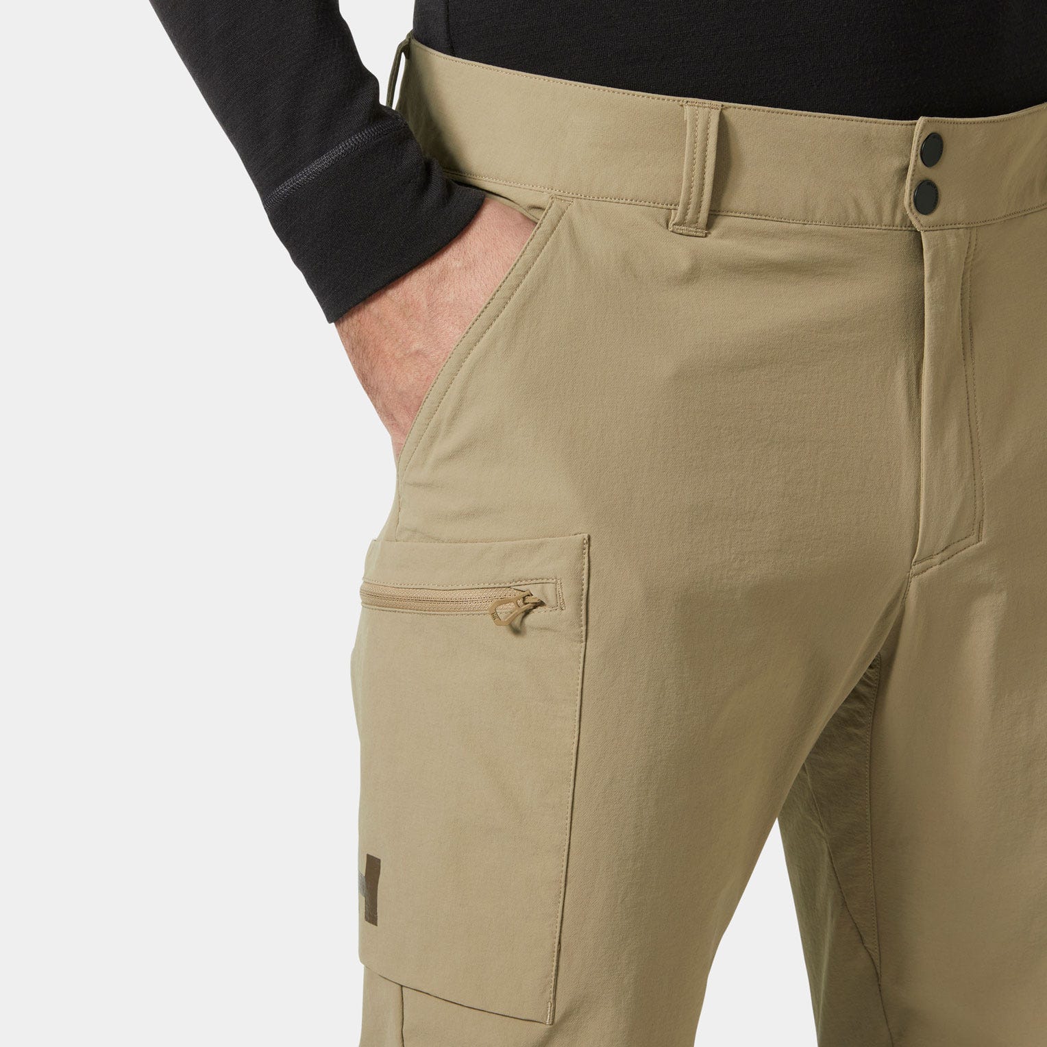 Men's Brono Softshell Pants - 757 PEBBLE