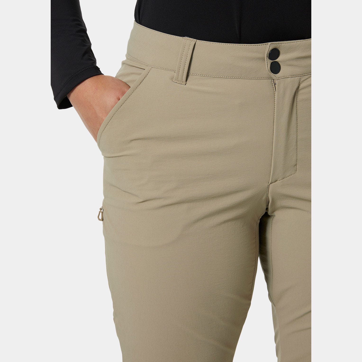 Women's Brona Softshell Pants - 757 PEBBLE