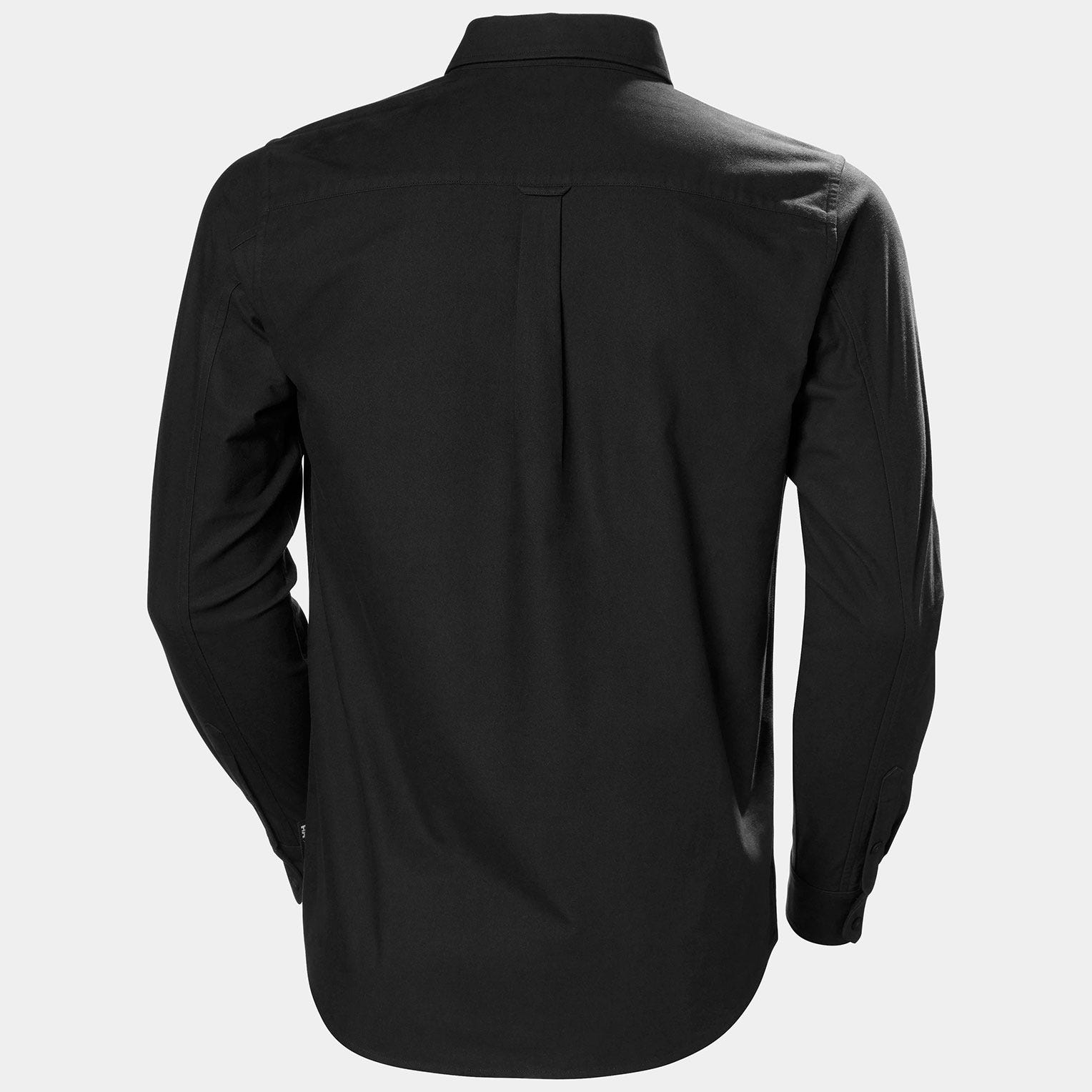 Men's Cotton Flannel Shirt - 980 EBONY