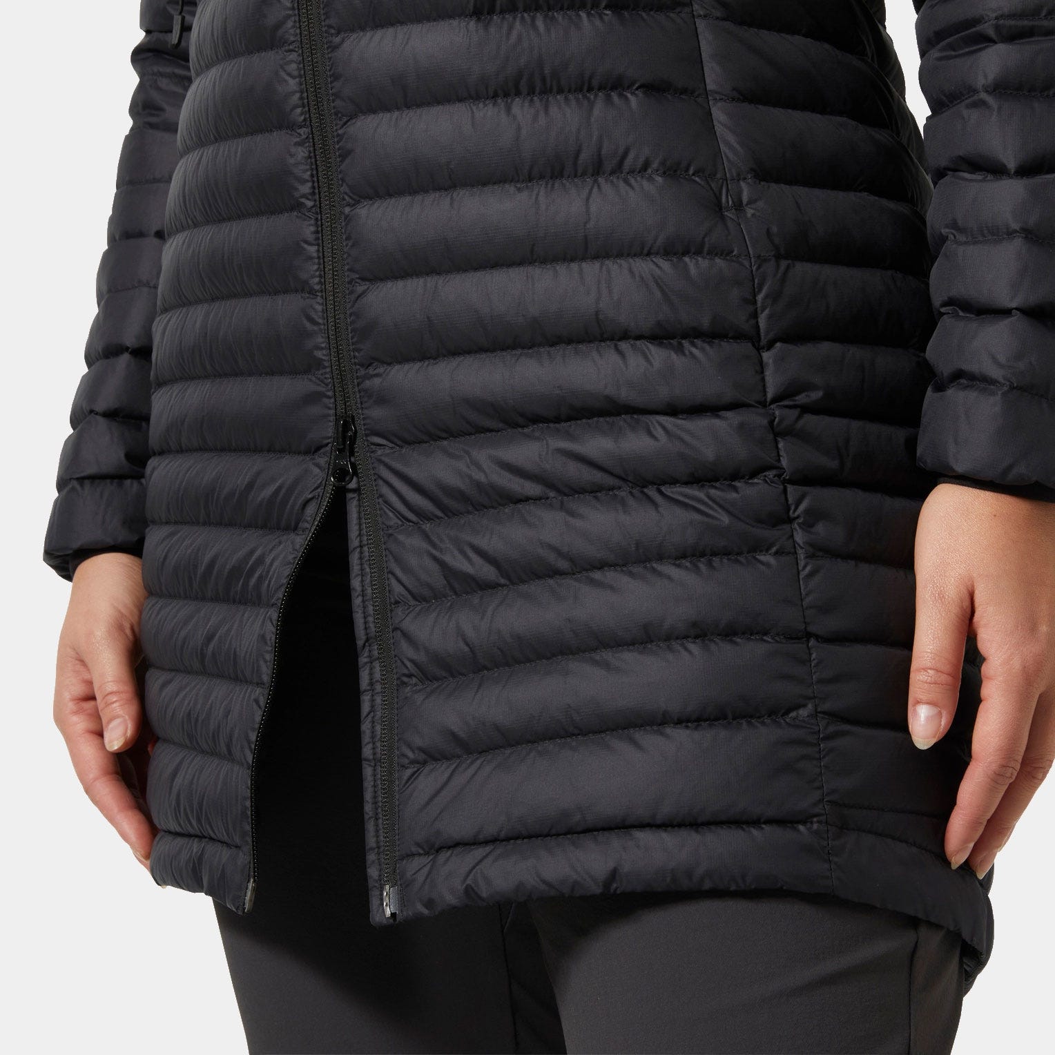 Women's Sirdal Long Insulated Jacket - 990 BLACK