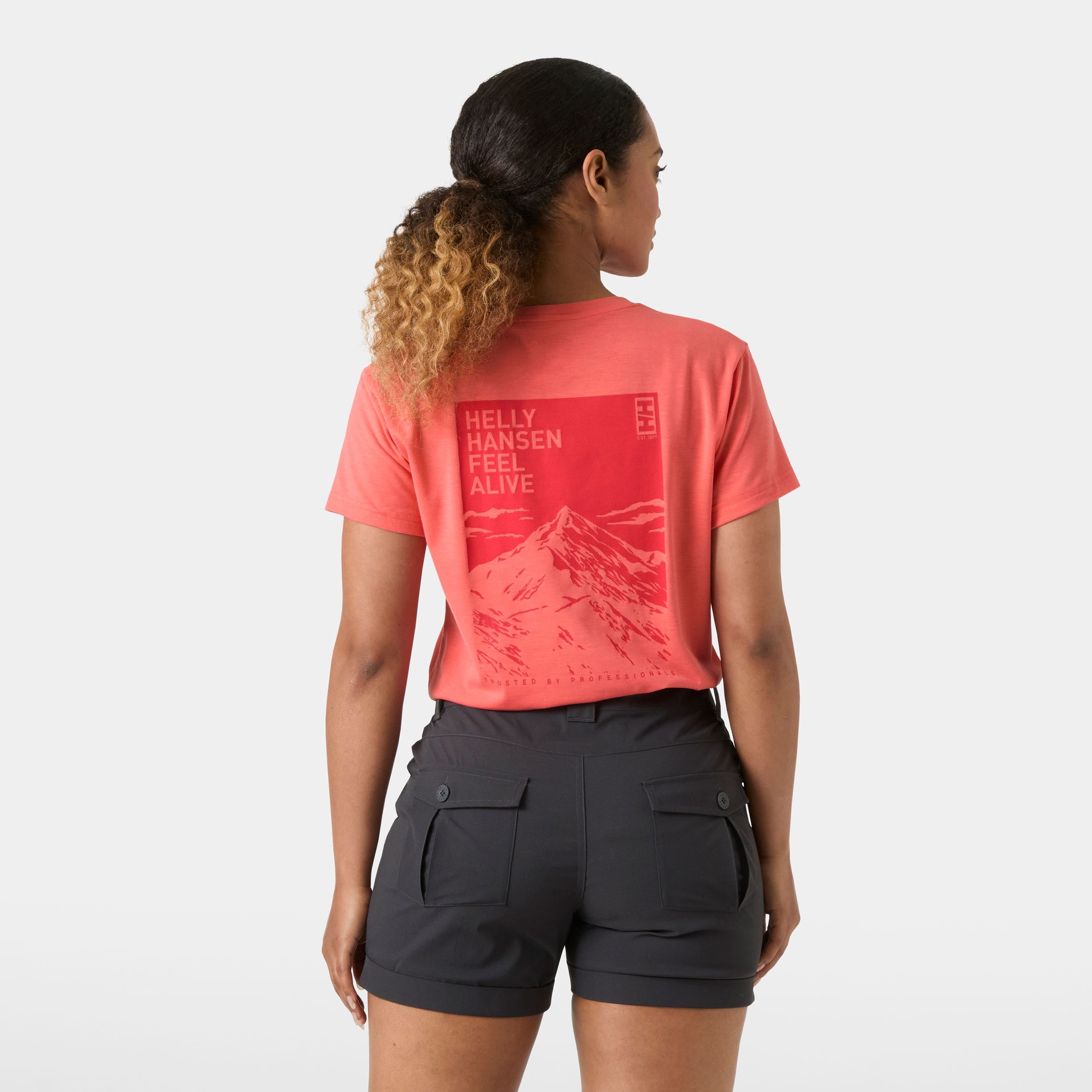 Women's Skog Graphic T-Shirt - 098 SUNSET PINK