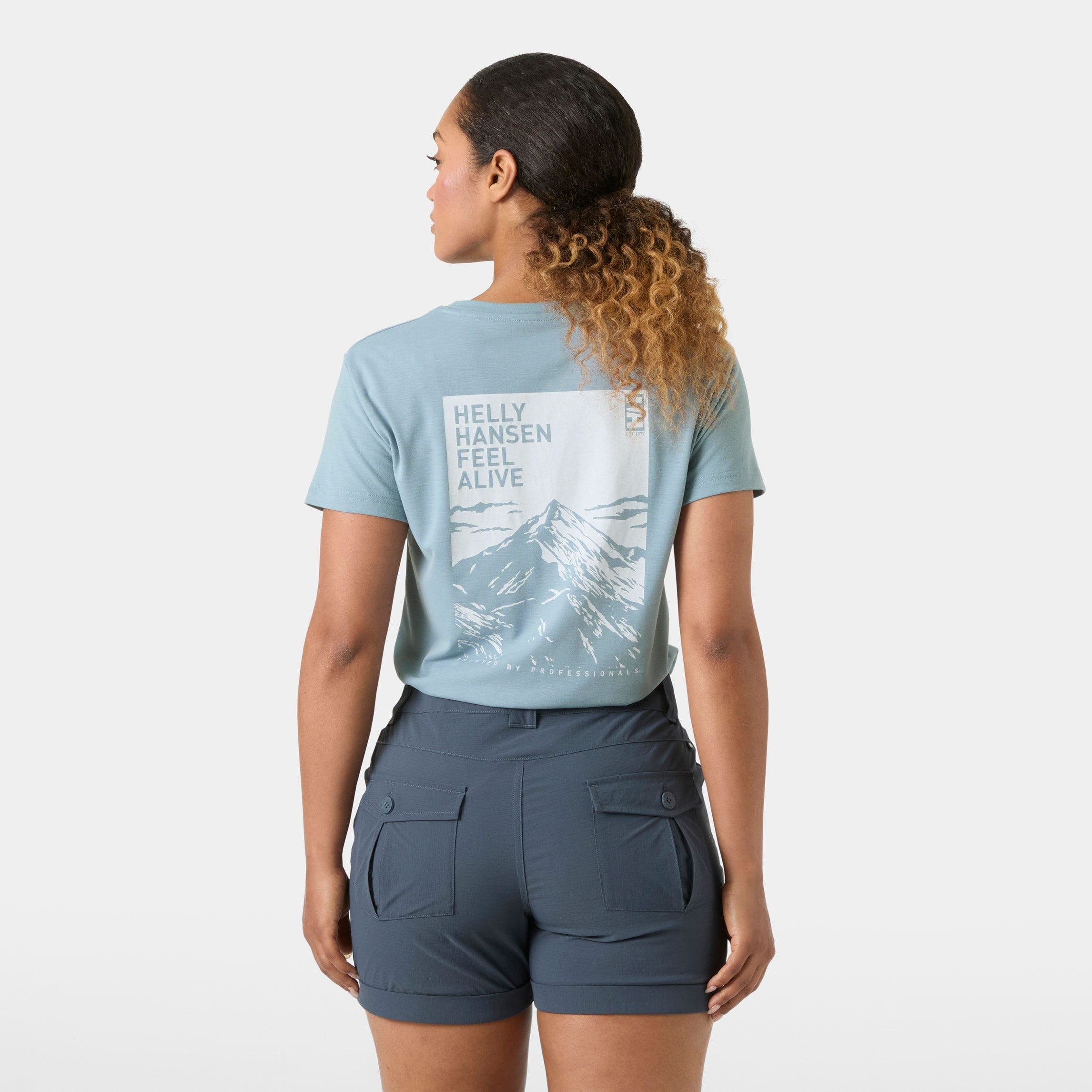 Women's Skog Graphic T-Shirt - 562 WINDY BLUE