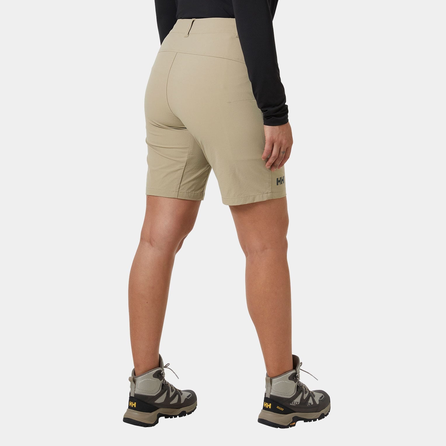 Women's Brona Softshell Shorts - 757 PEBBLE