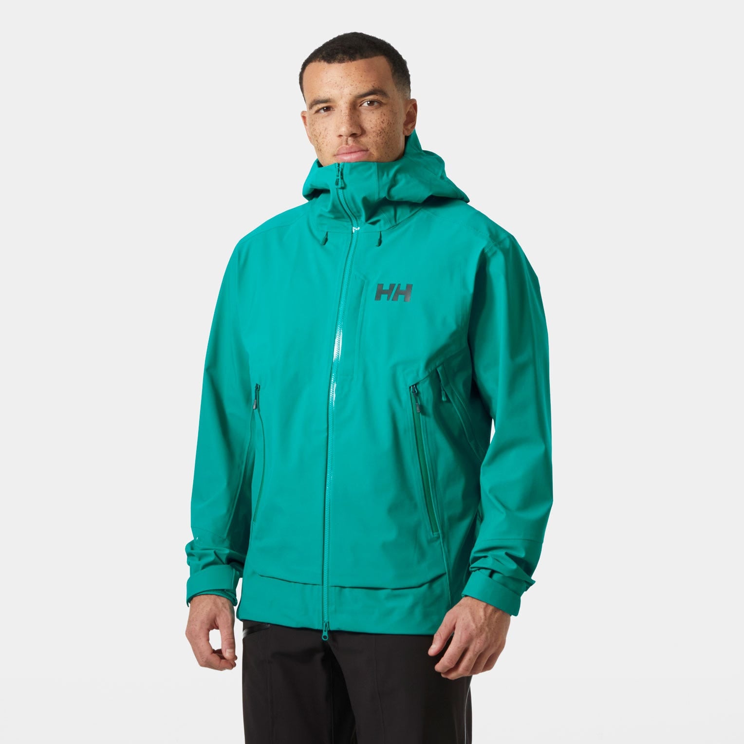Men's Verglas Backcountry Ski Shell Jacket - 466 SIGNAL GREEN