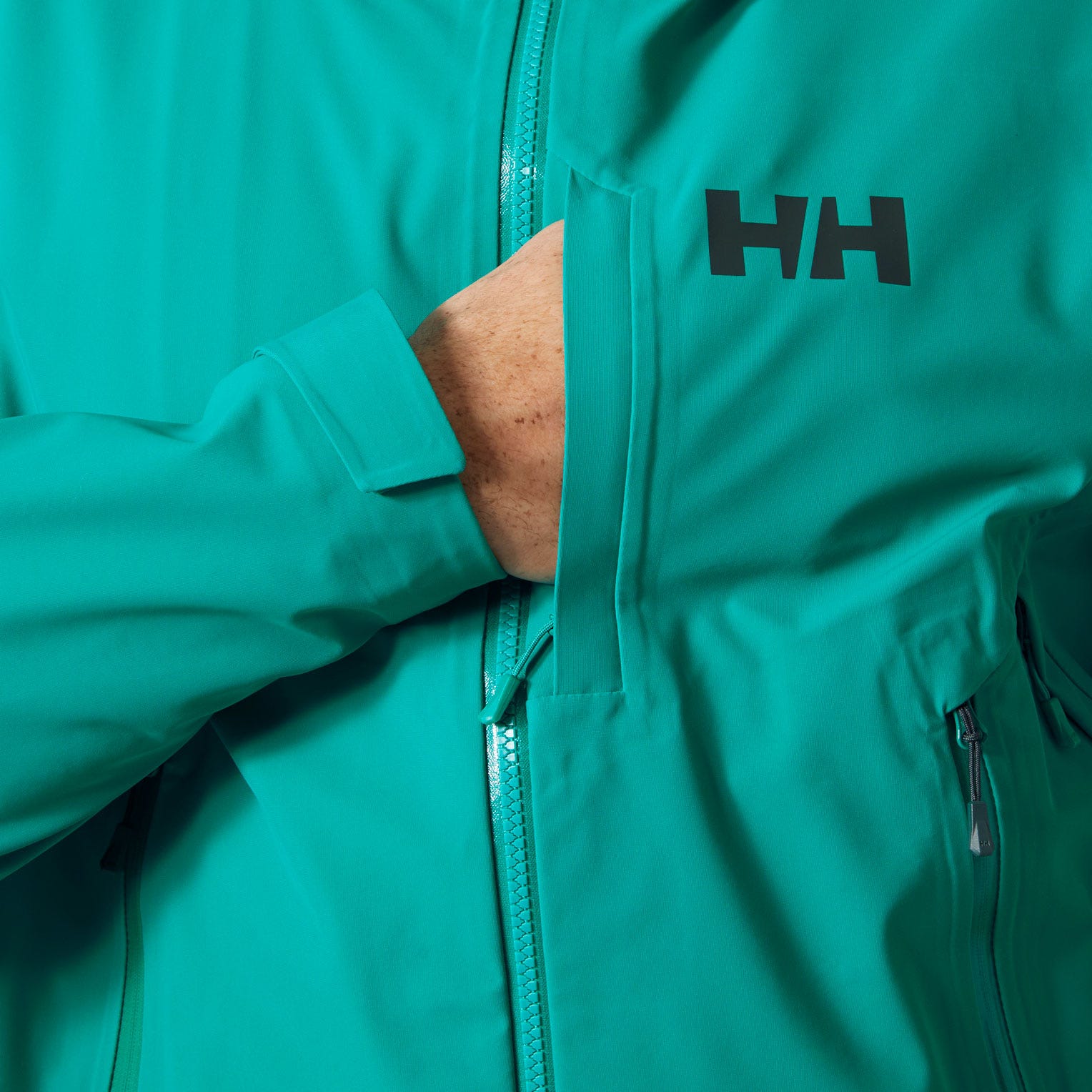 Men's Verglas Backcountry Ski Shell Jacket - 466 SIGNAL GREEN