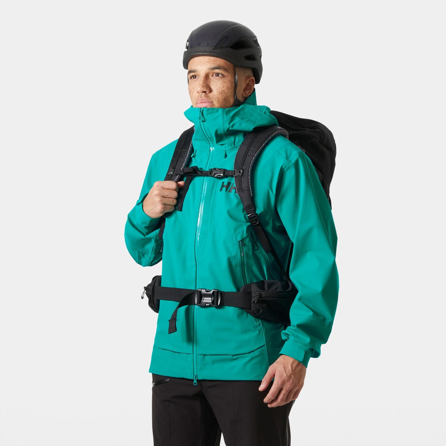 Men's Verglas Backcountry Ski Shell Jacket - 466 SIGNAL GREEN