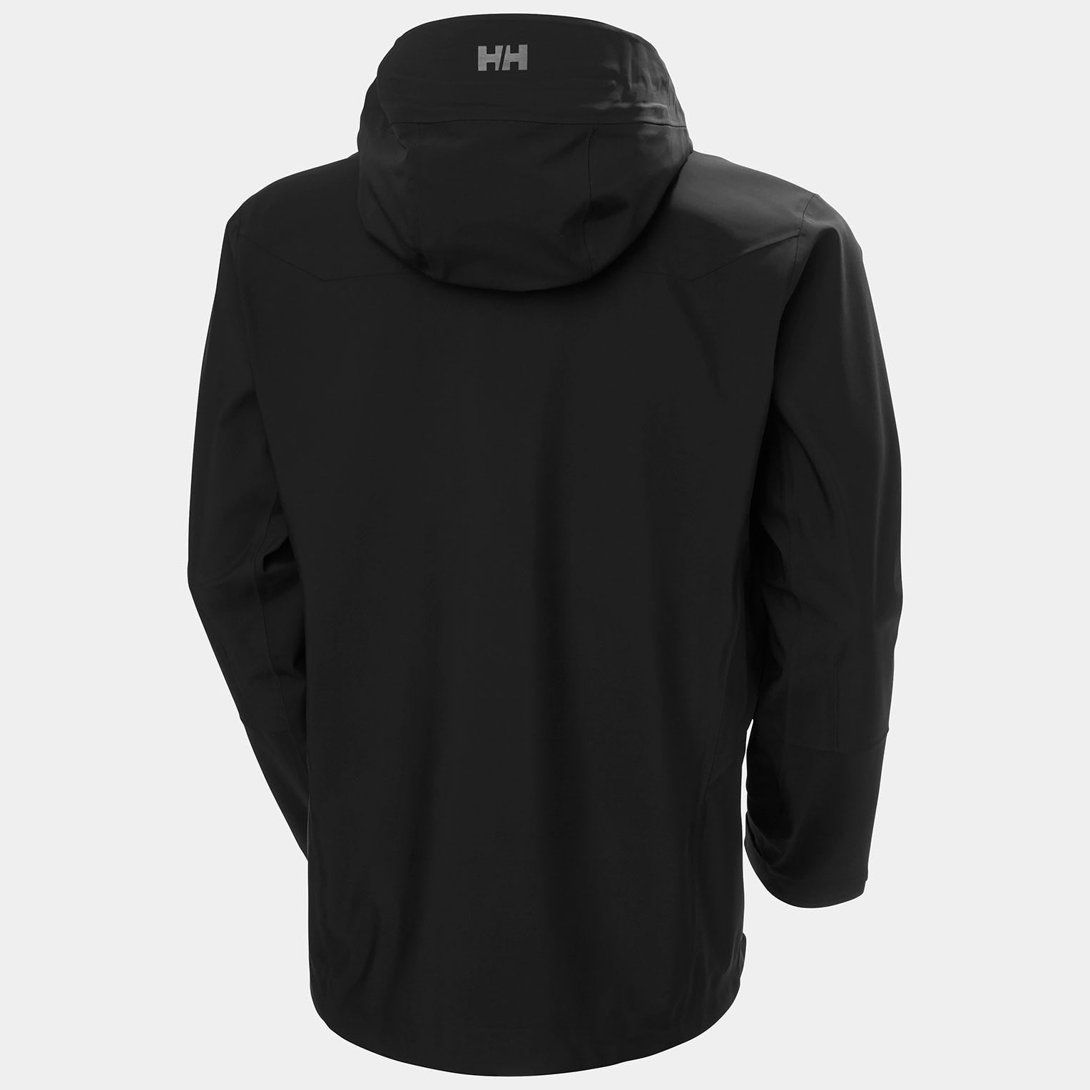 Men's Verglas Backcountry Ski Shell Jacket - 990 BLACK