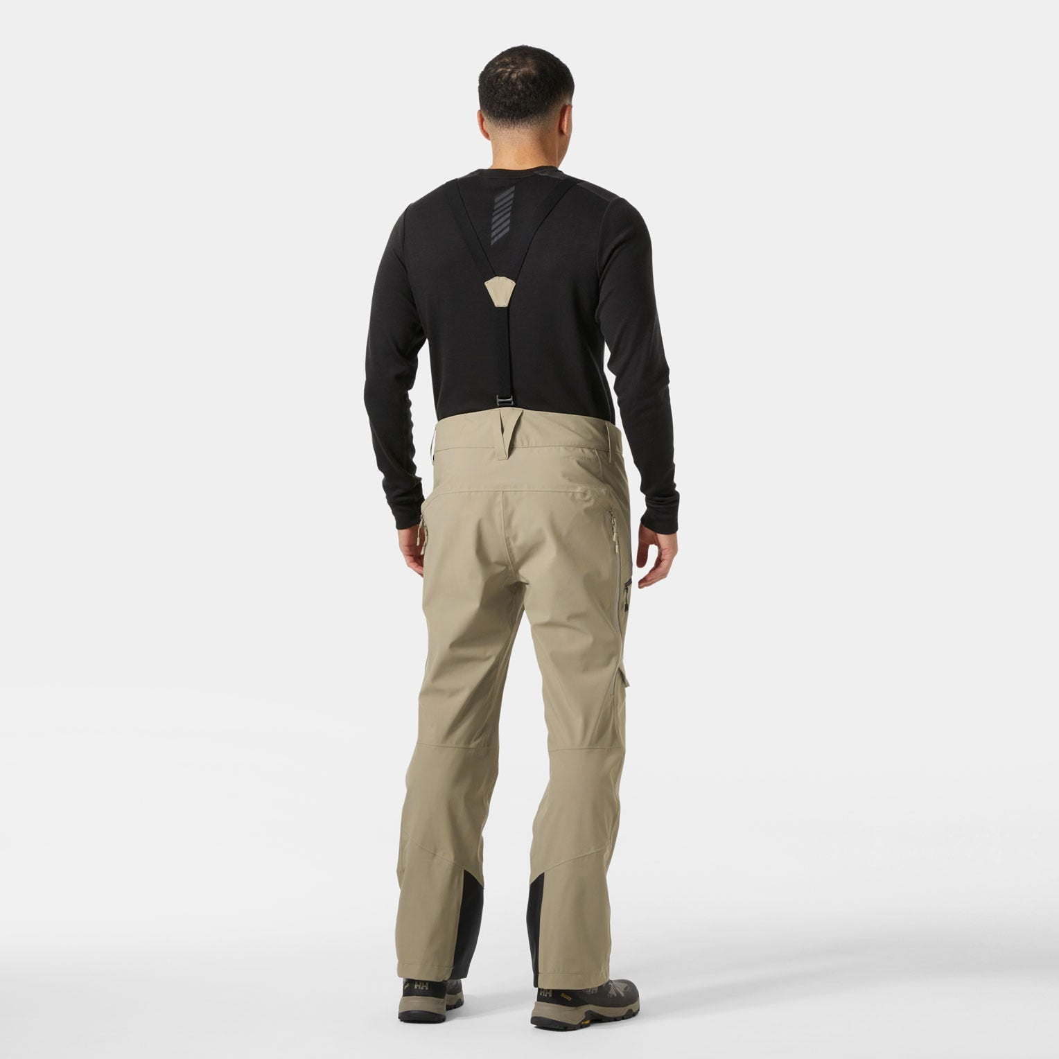 Men's Verglas Backcountry Ski Shell Pants - 757 PEBBLE