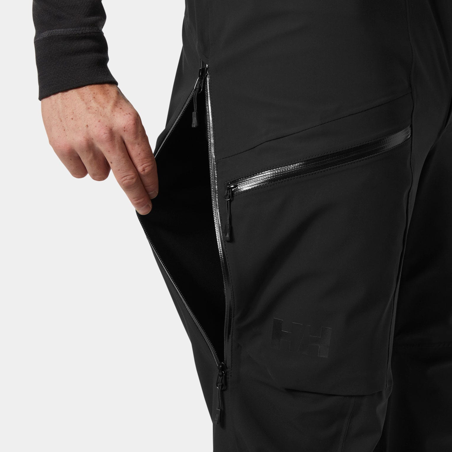 Men's Verglas Backcountry Ski Shell Pants - 990 BLACK