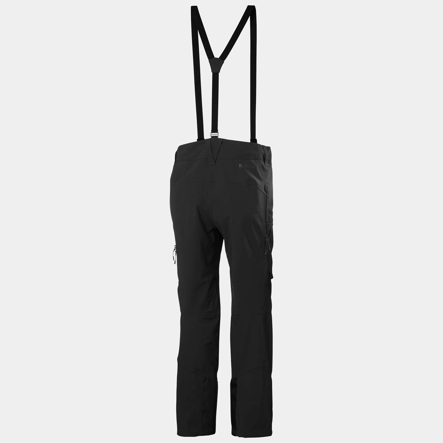 Men's Verglas Backcountry Ski Shell Pants - 990 BLACK