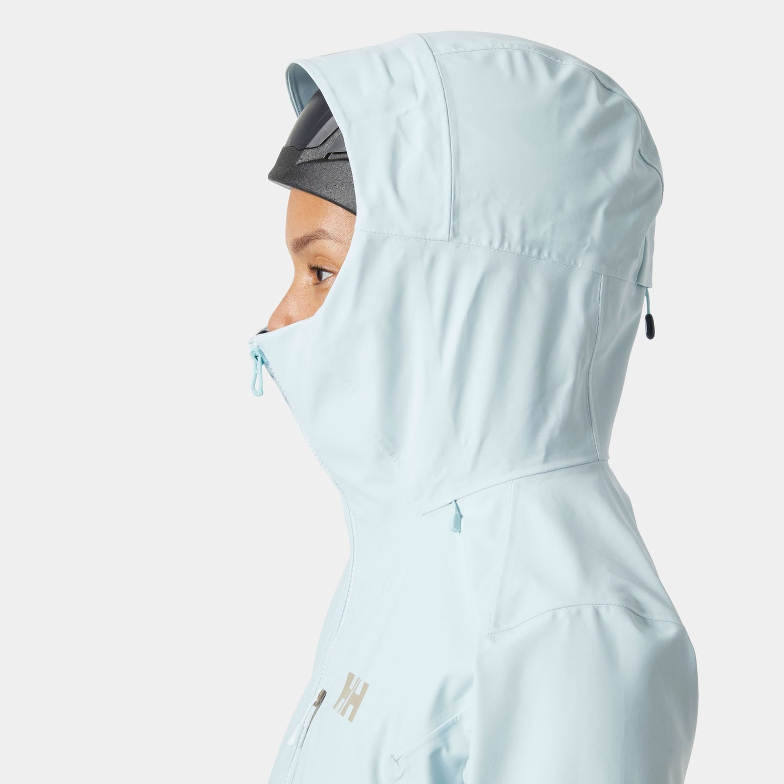 Women’s Verglas Backcountry Ski Shell Jacket - 537 BARELY BLUE