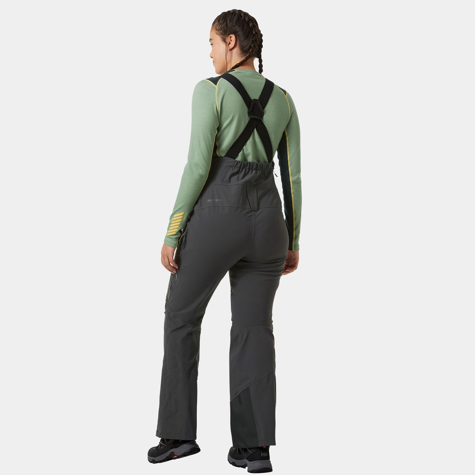 Women’s Verglas Backcountry Ski Bib Pants - 980 EBONY