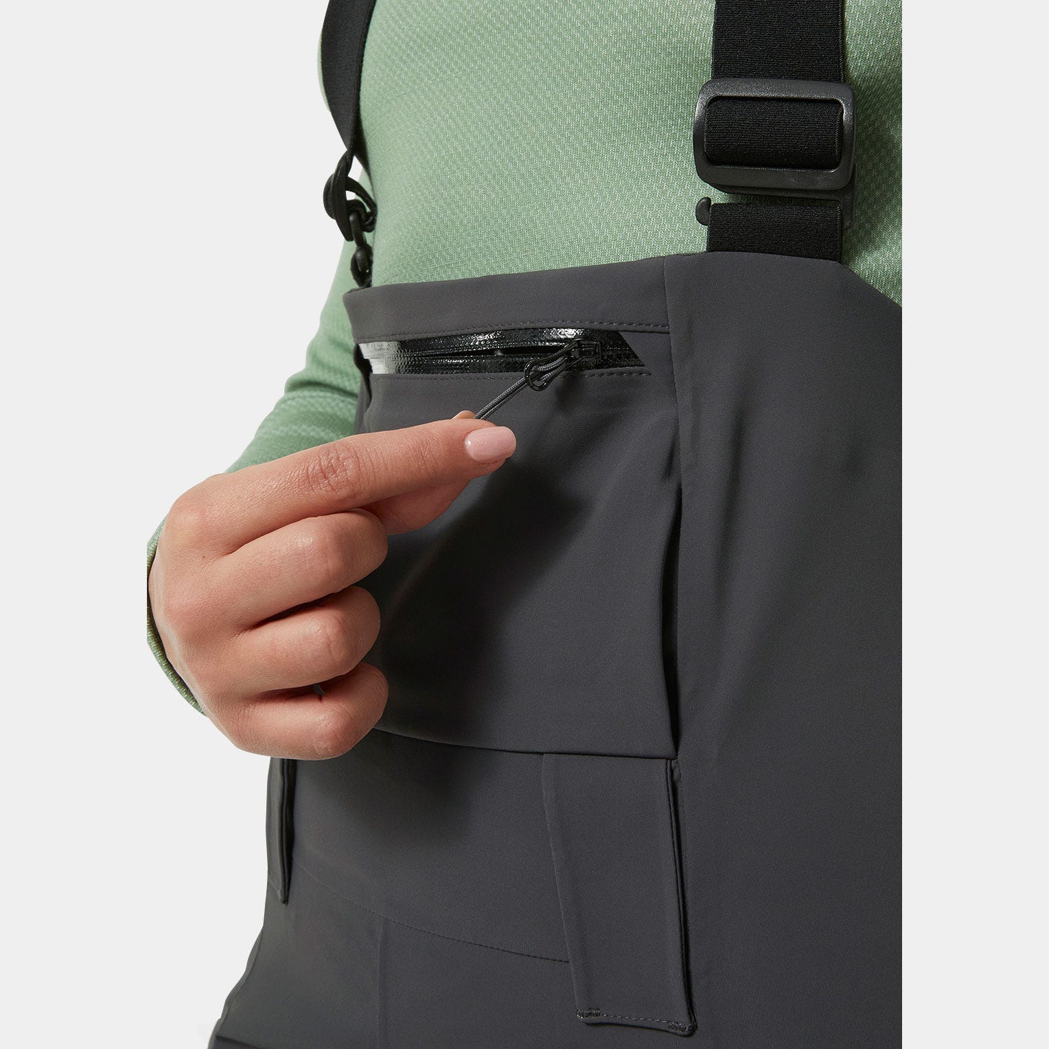 Women’s Verglas Backcountry Ski Bib Pants - 980 EBONY