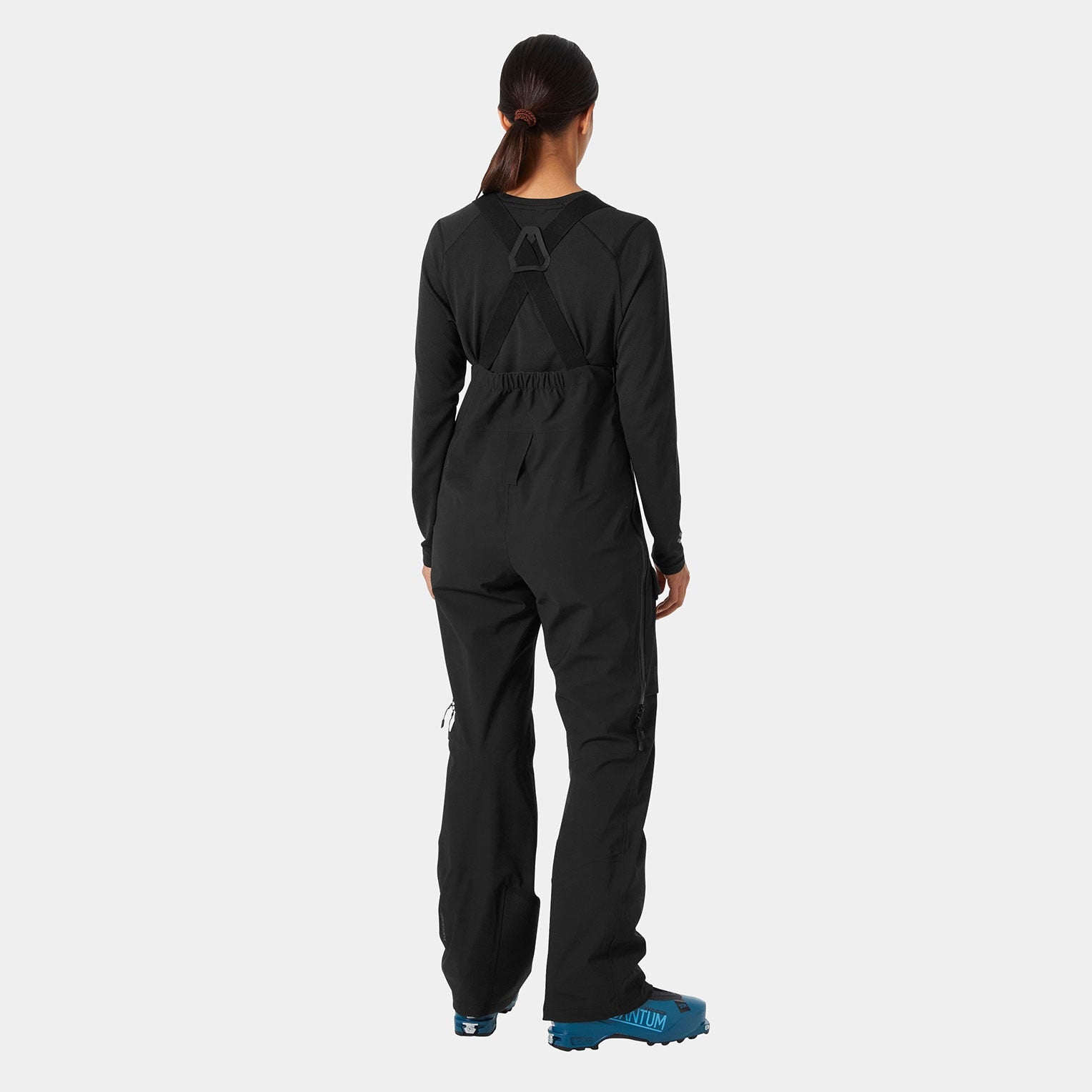 Women’s Verglas Backcountry Ski Bib Pants - 990 BLACK